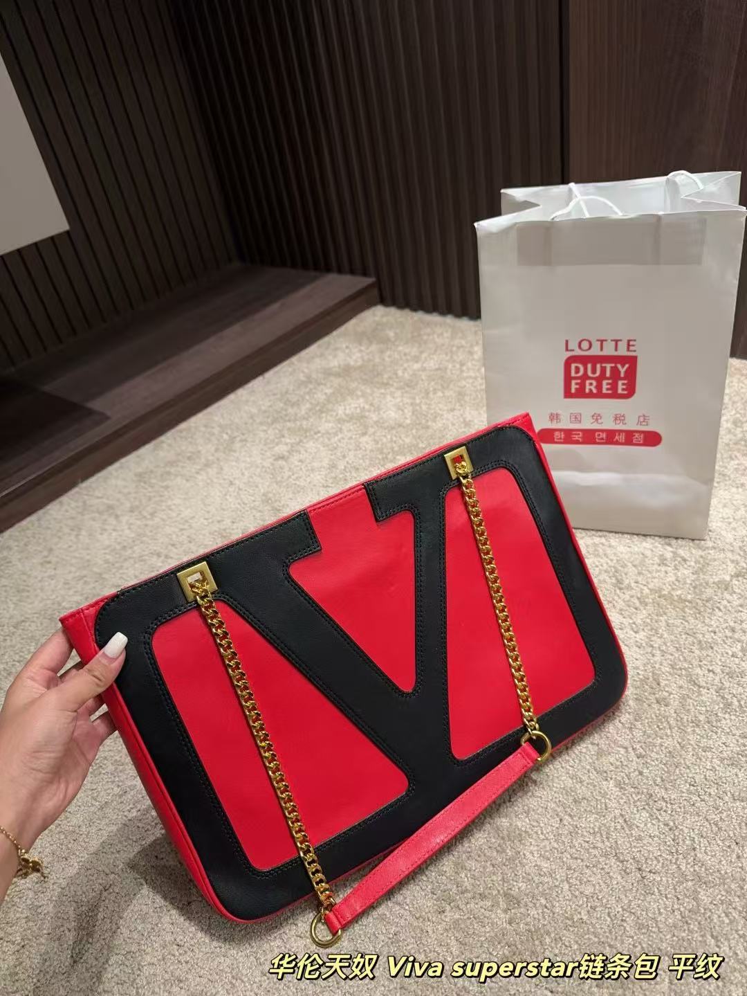 Valentino Handbag Red