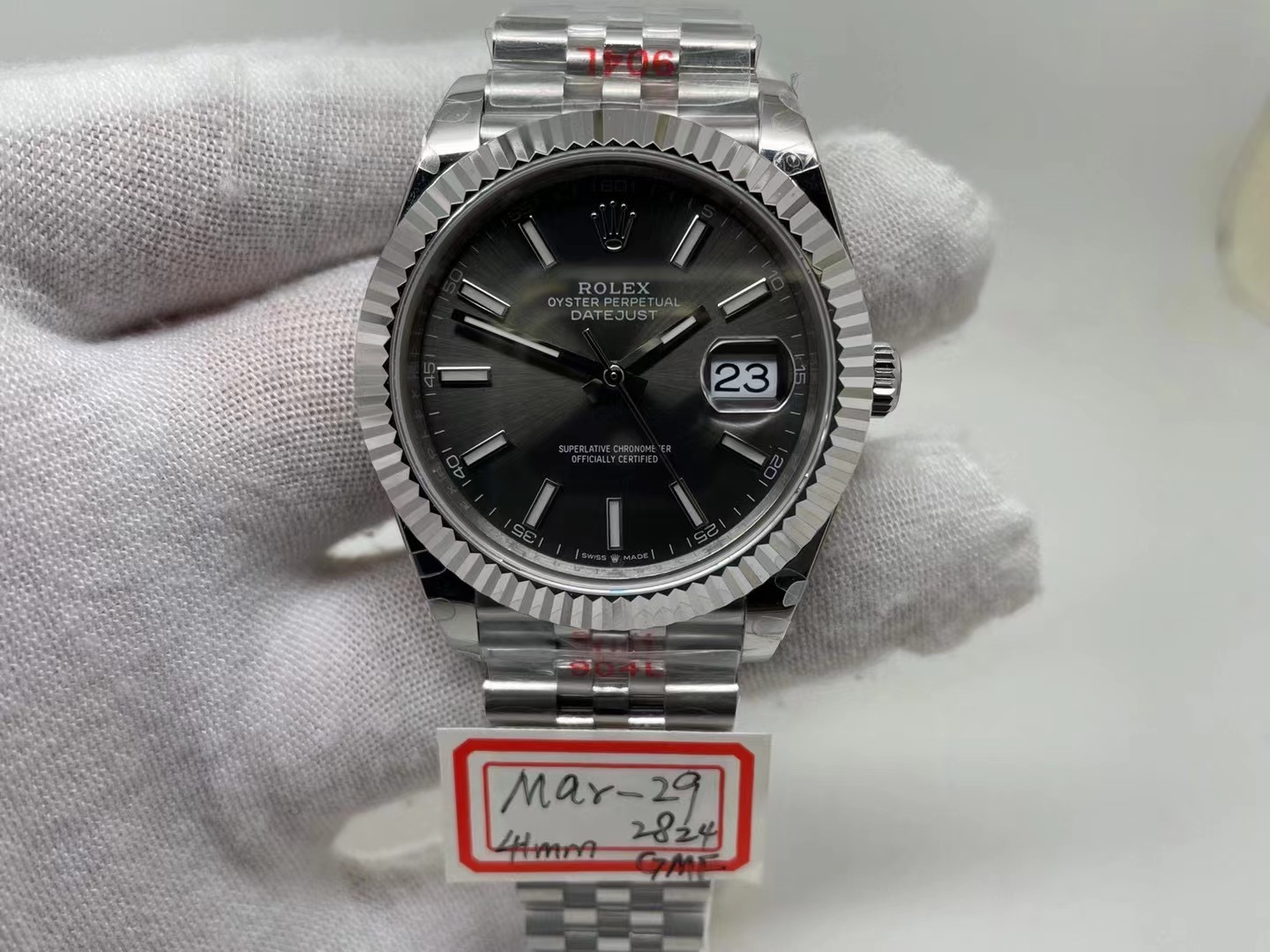 ABQ GMF 41mm Rolex DateJust 2824 Moment