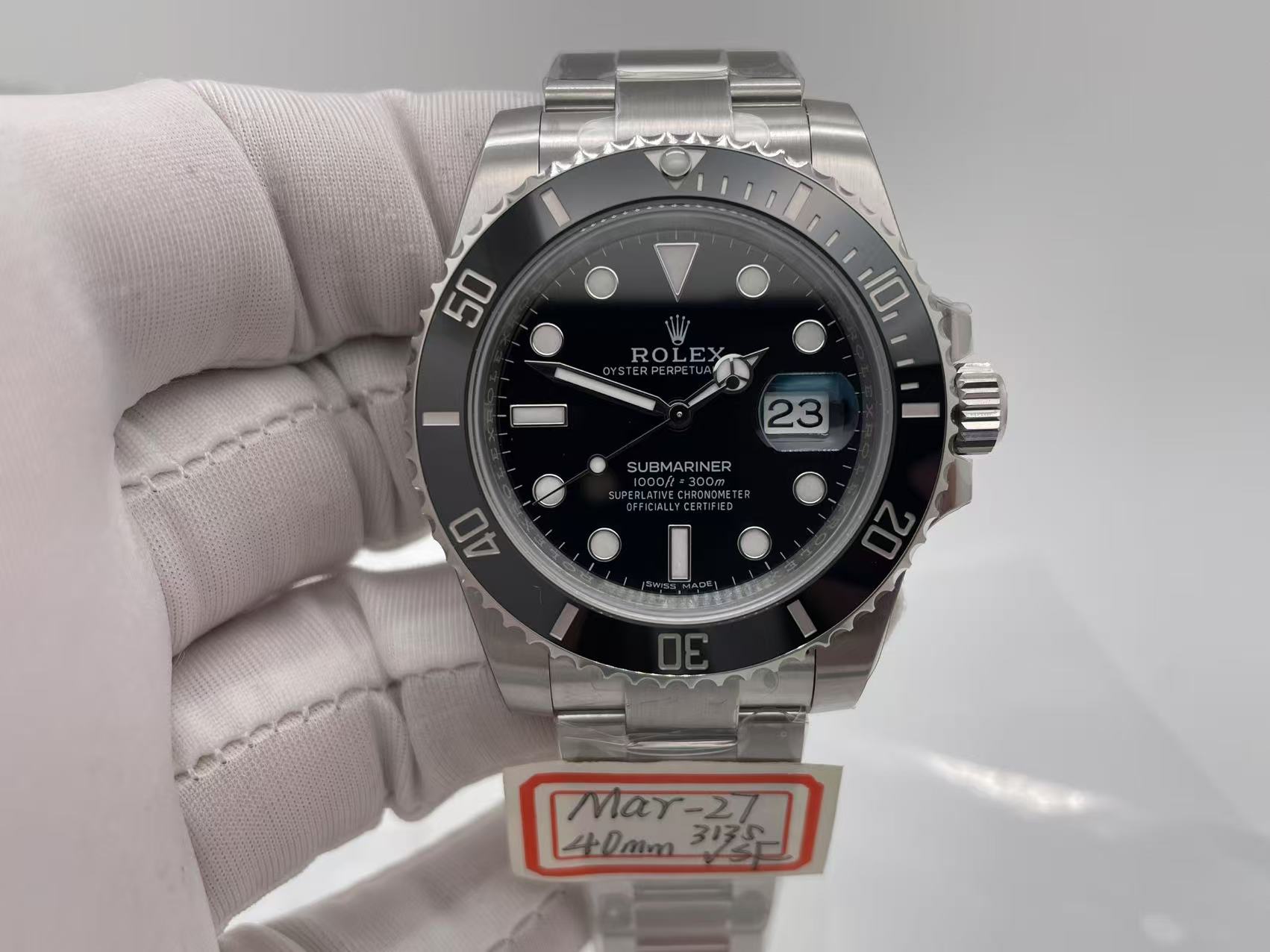 ABQ VSF 40mm Rolex 3135 Movment