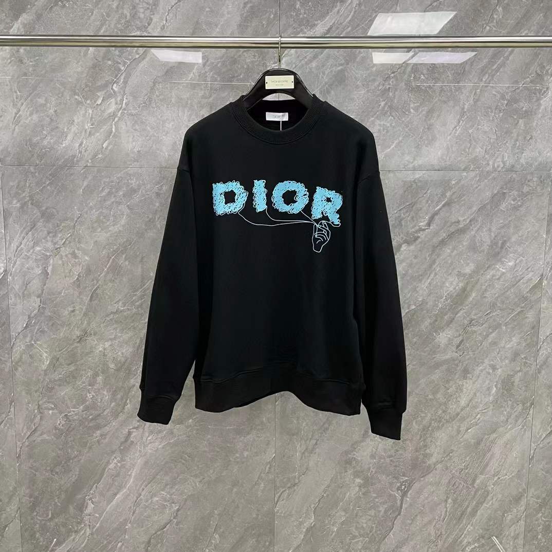 ABF Dior X Daniel Arsham SS 2020 Logo Sweatshirt