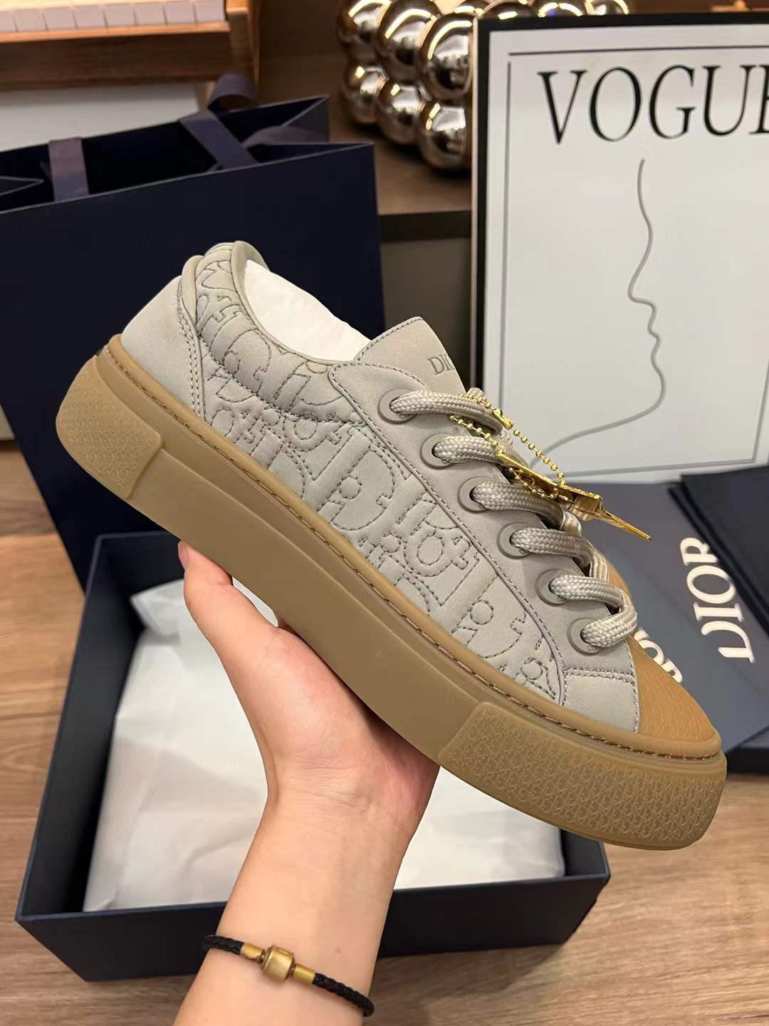 ABF Christian Dior x Stone Island B33 Sneaker Limited Edition "Gray"