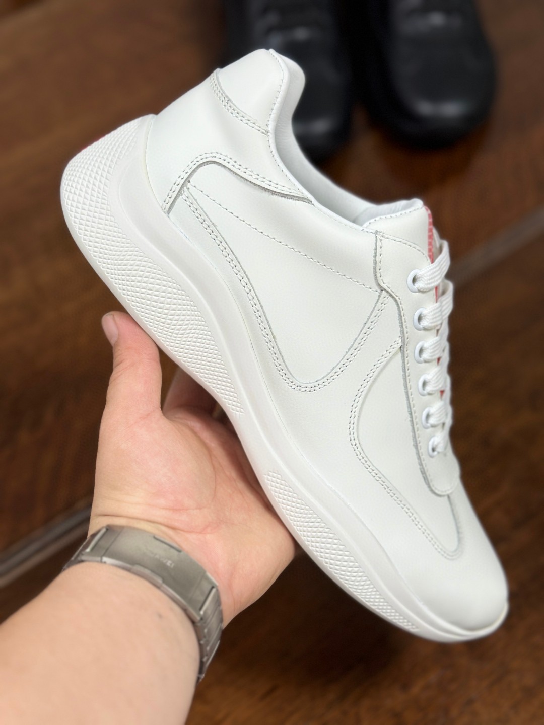 ABF Prada America's Cup lace-up sneakers