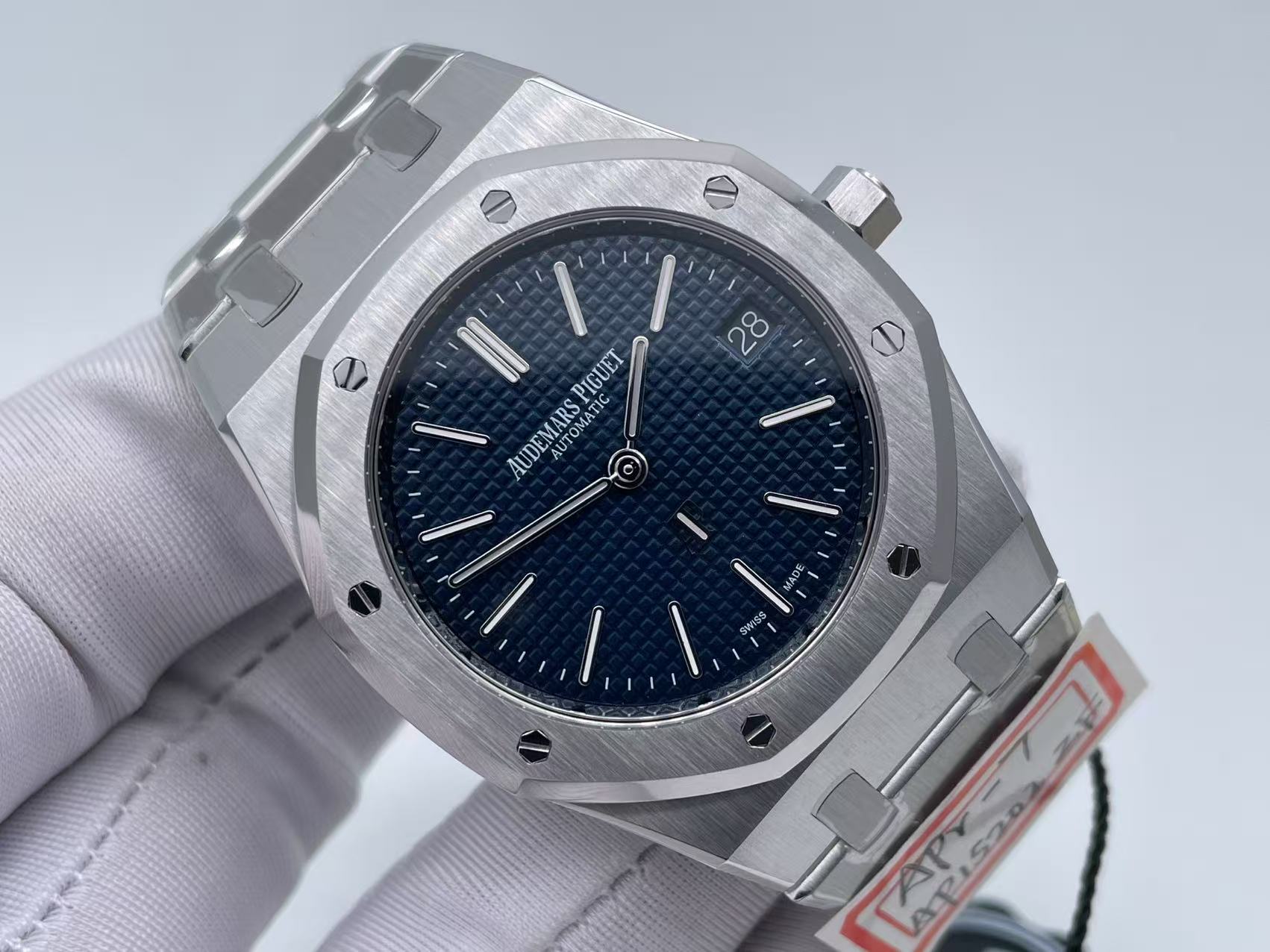 AP0641 - Royal Oak Jumbo Extra Thin 15202 SS/SS Blue ZF A2121 $518