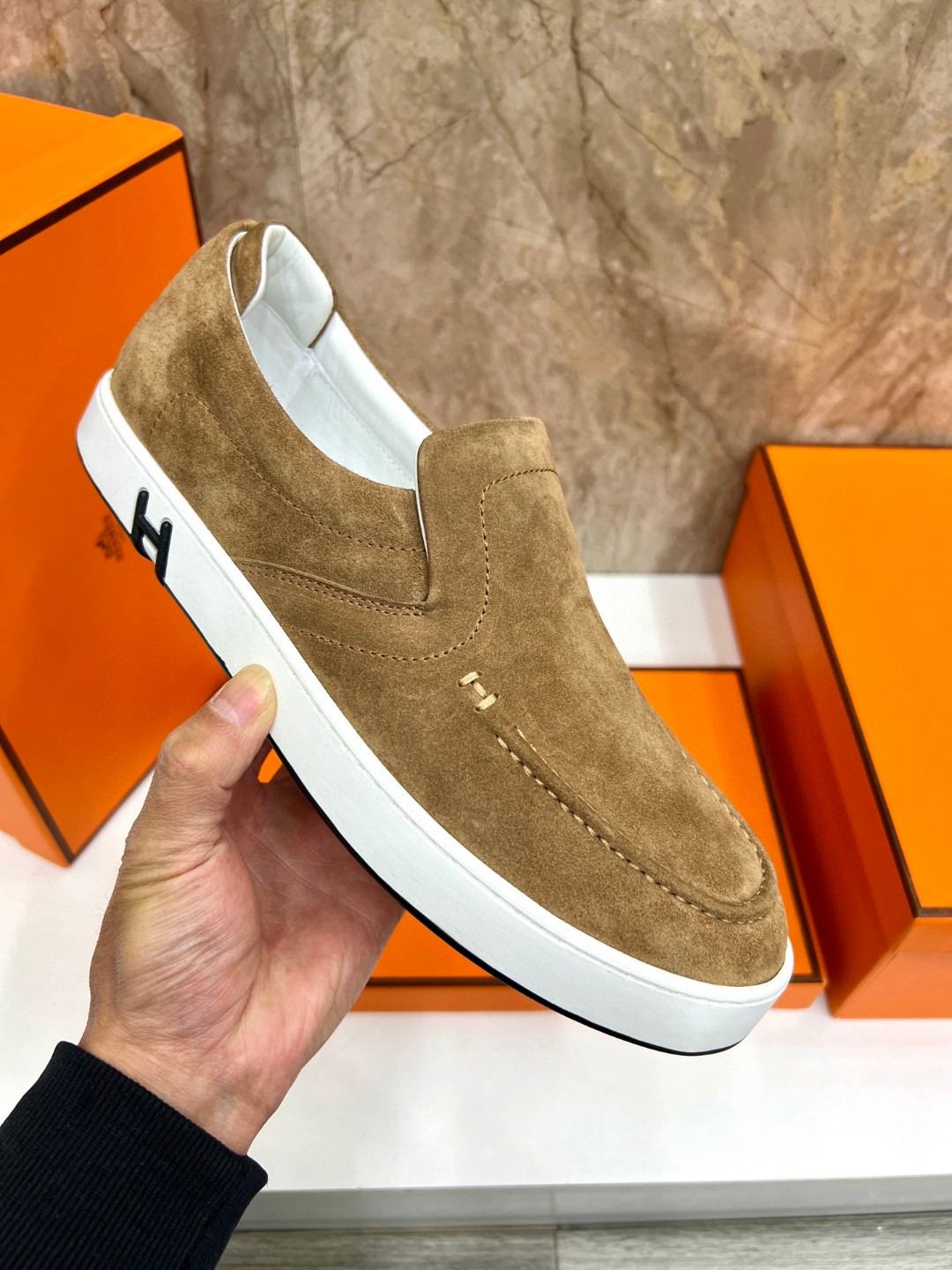 ABF Hermes Leather shoe