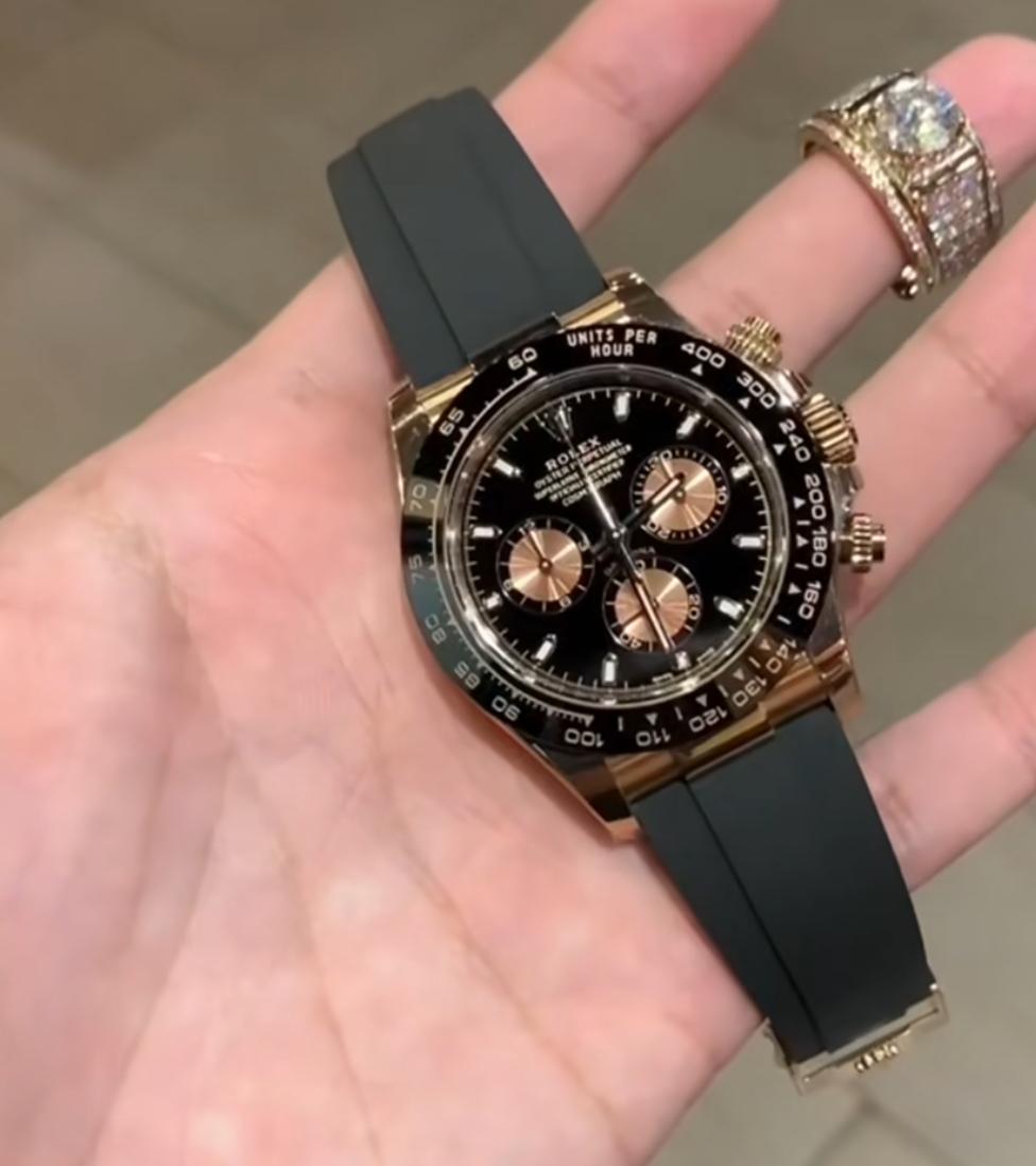 VSF Daytona RG 4131 on Rubber Strap