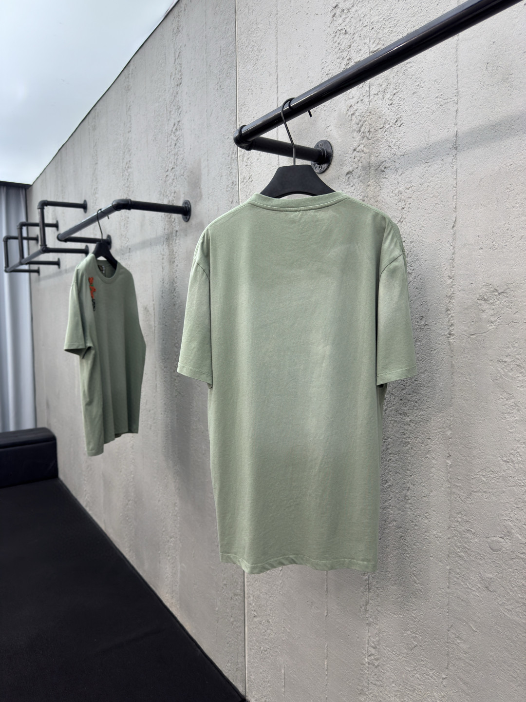 19 July ABF LOEWE SHORT-SLEEVE T-SHIRT IN MATCHA GREEN