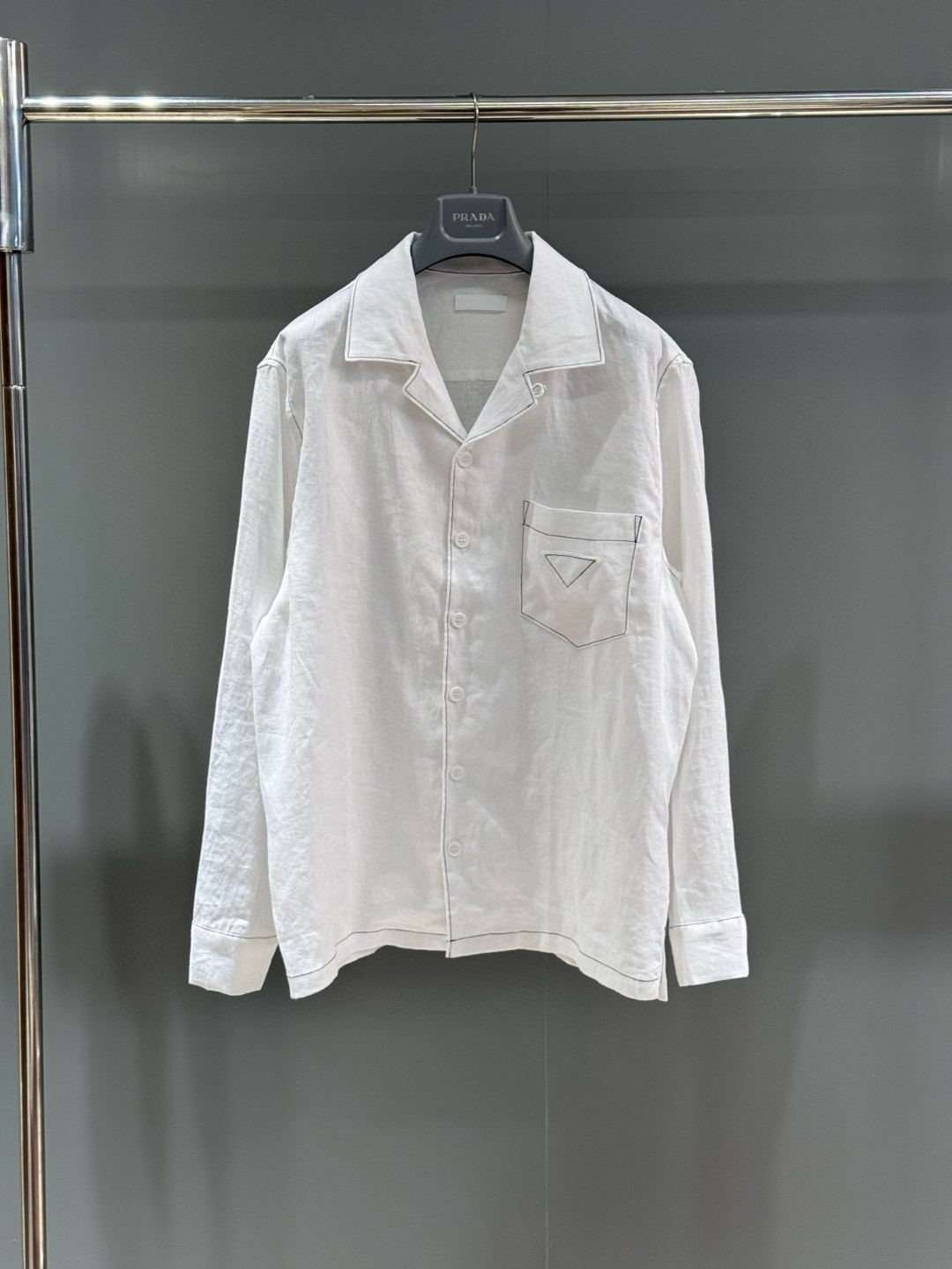 20 July ABF Prada Fit Crinkled Shirt