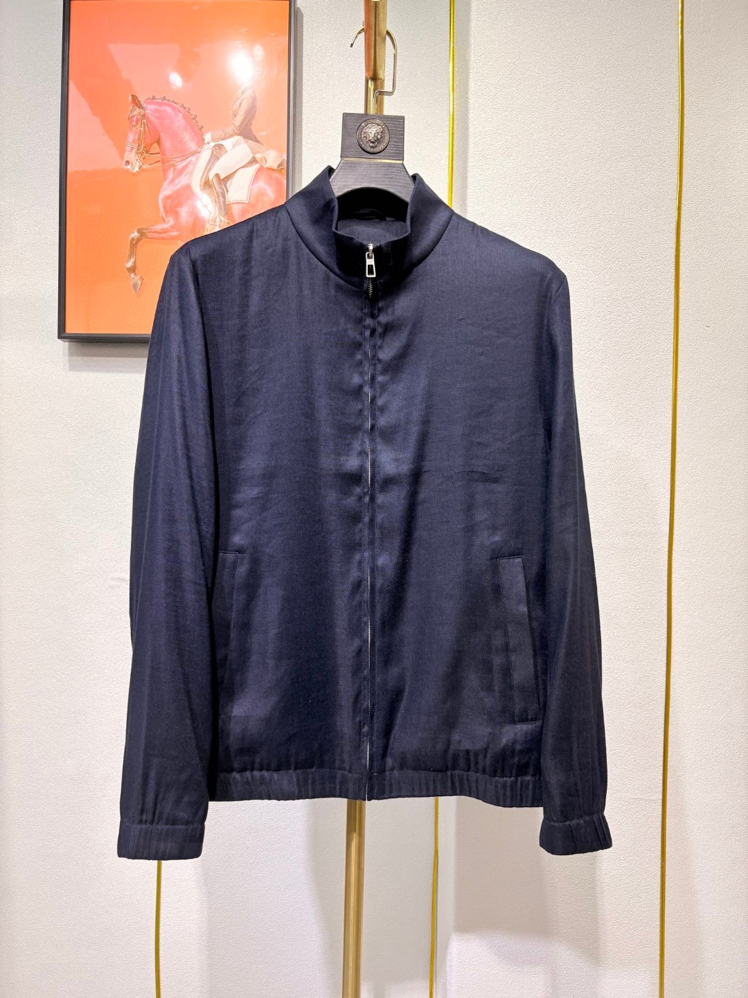 21 July ABF LINEN - COTTON BLEND JACKET -