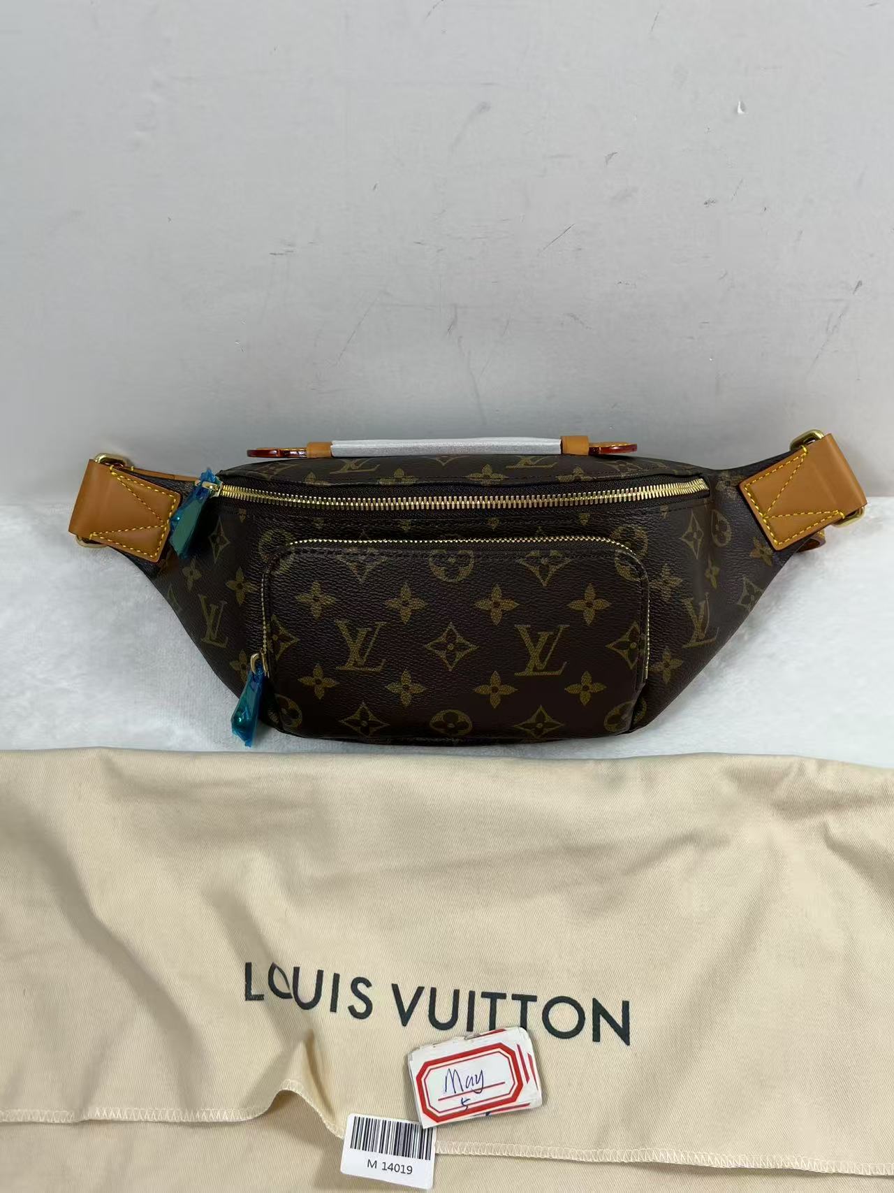 5 May ABQ  LV Canvas Bumbag Cross Body As Belt Handbag