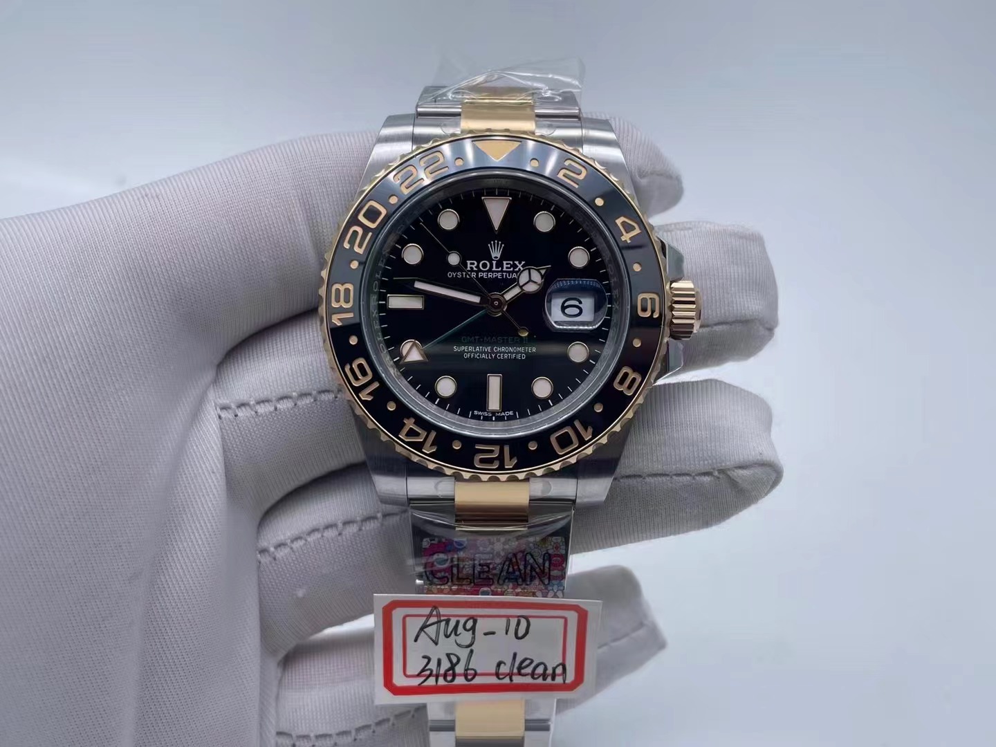 5 May ABQ Clean  Gmt-Master ll 3186 Movoment