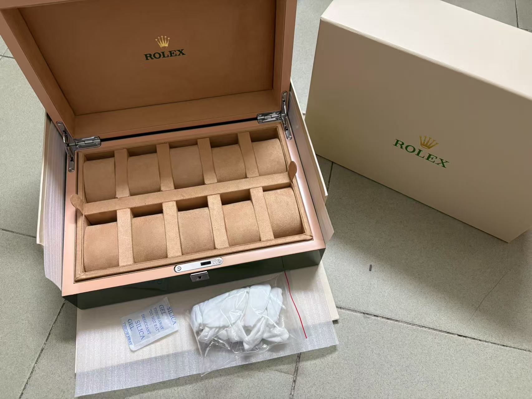 9 May ABF  Rolex 10 Slot Watch Box