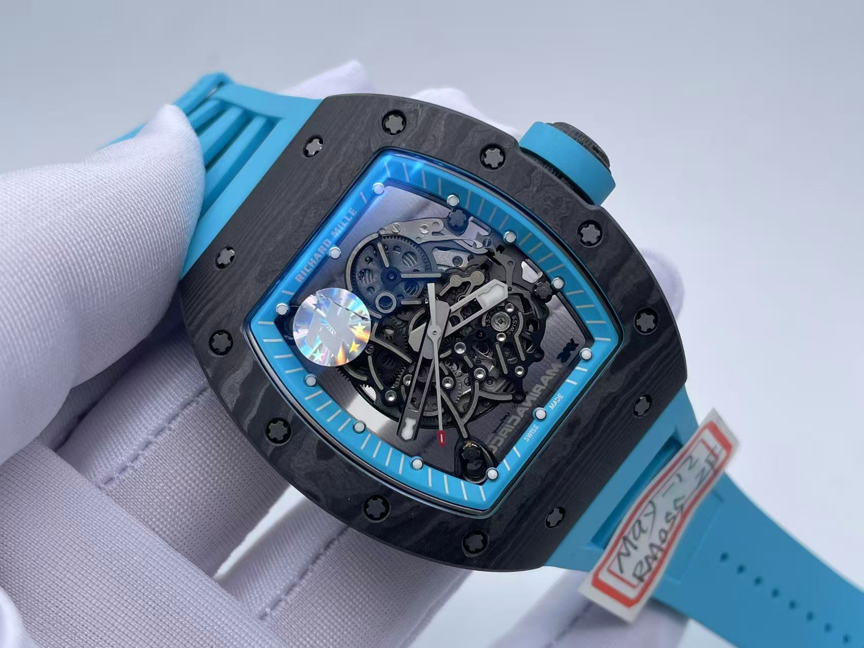 RM0207C - RM055 Yas Marina Circuit Blue NTPT/RU Skele ZF NH05 $278