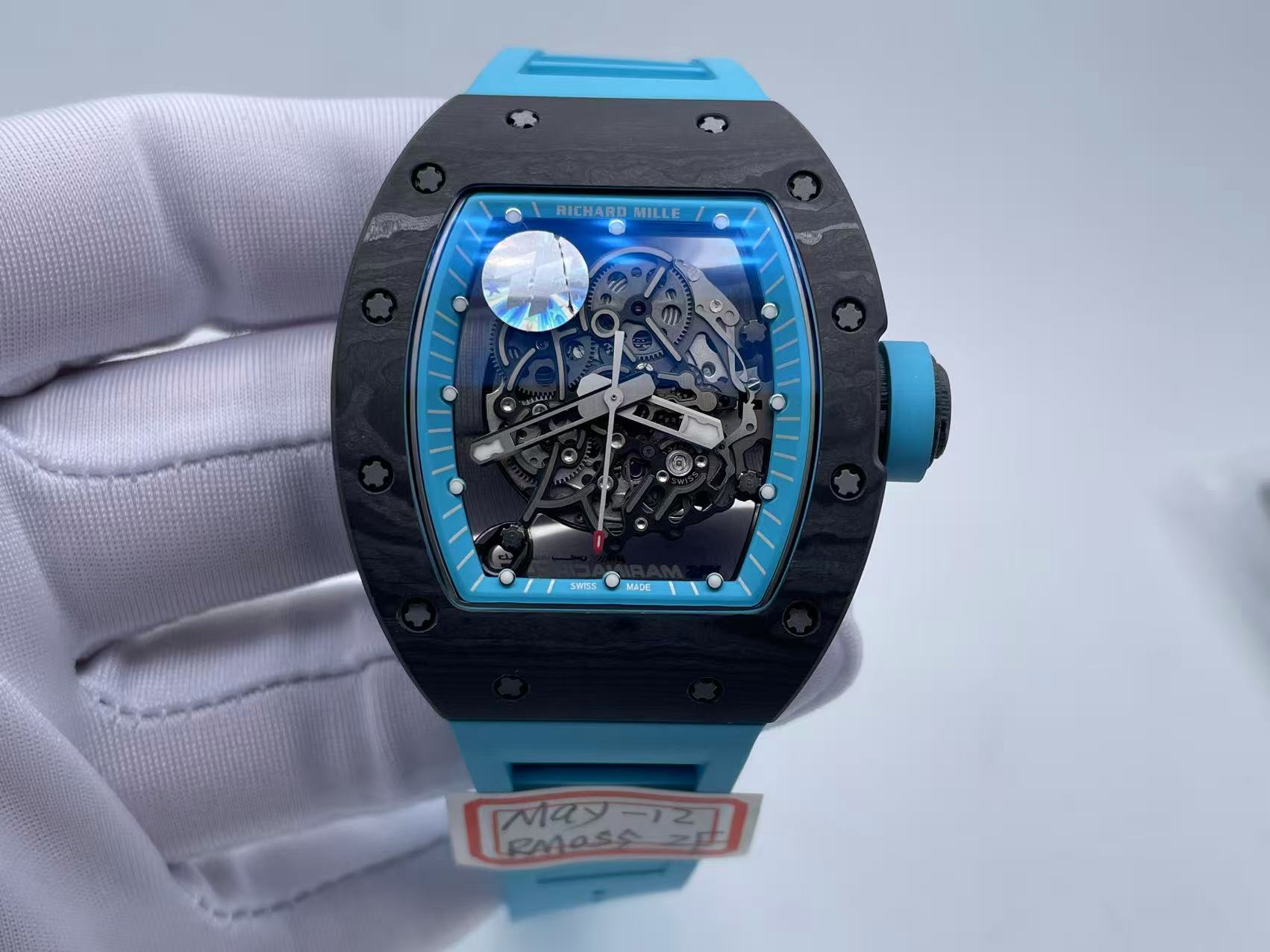 RM0207C - RM055 Yas Marina Circuit Blue NTPT/RU Skele ZF NH05 $278