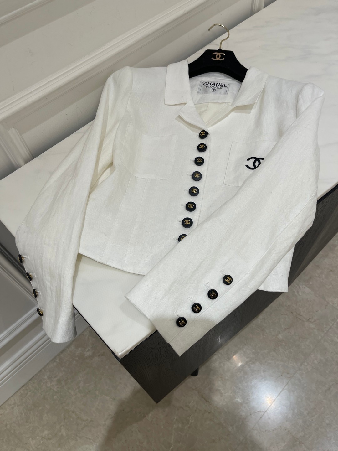 16 May ABF Chanel Single Breasted Jacket
