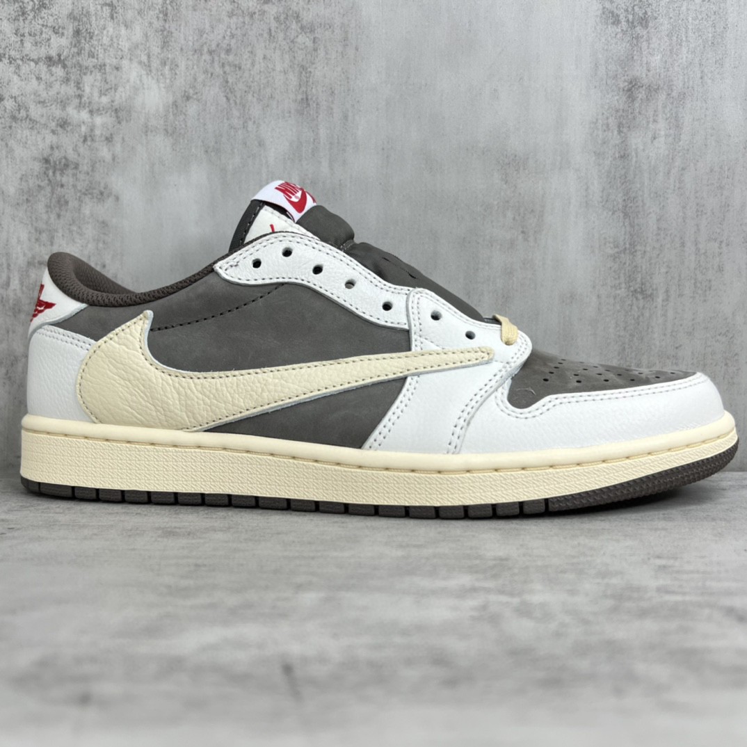 Nike Air Jordan 1 Low x Travis Scott Olive Sneakers size EU40 womens