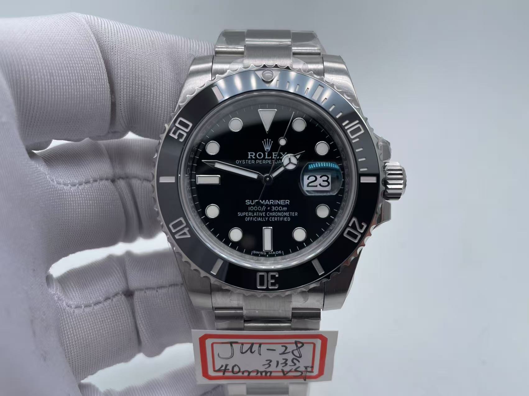 ROLSUB0311 - Submariner 116610LN 904L SS/SS Blk VSF VS3135 $438