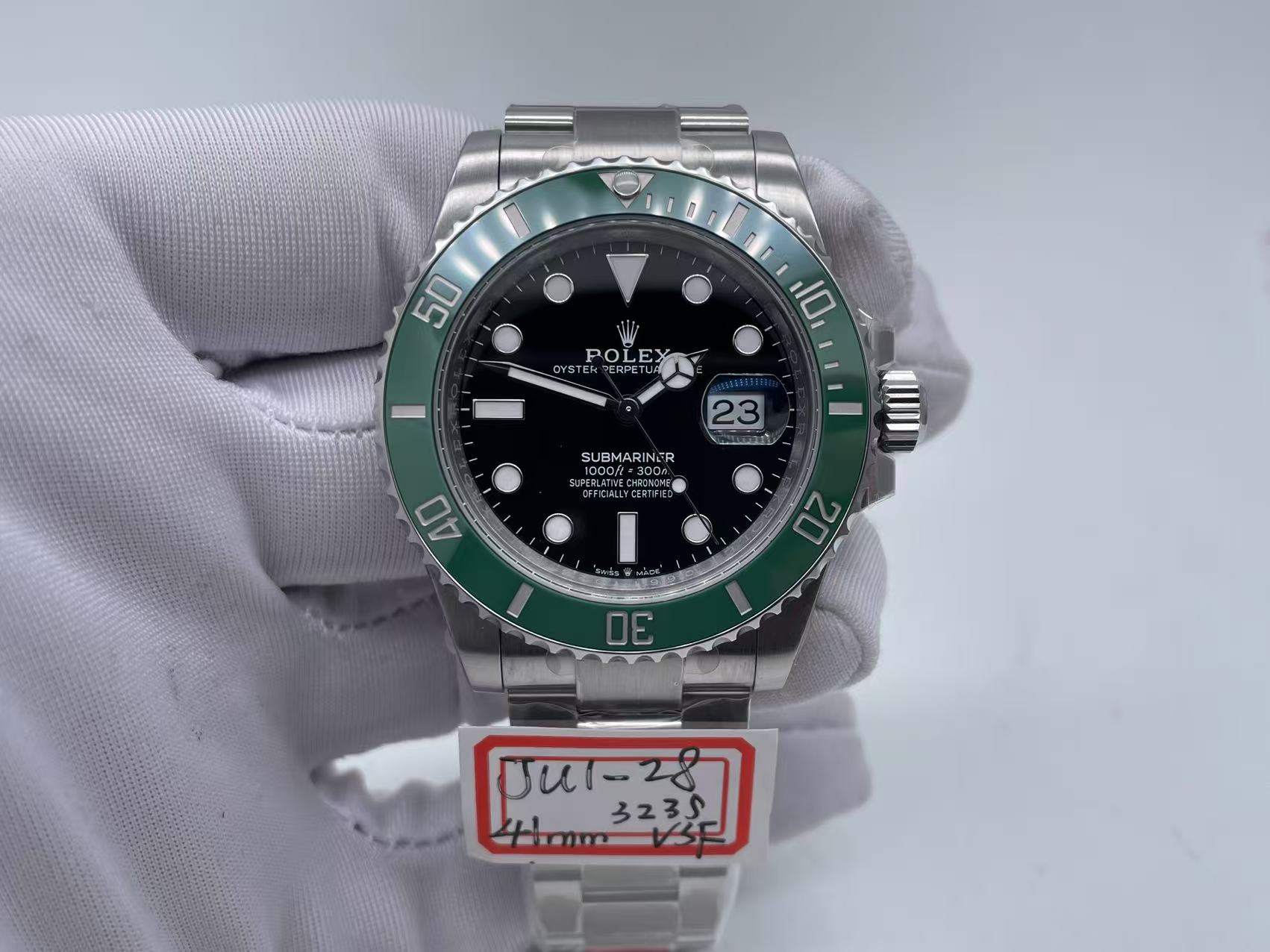 ROLSUB0507B - Submariner 126610LV 41mm 904L SS/SS Blk VSF A2824