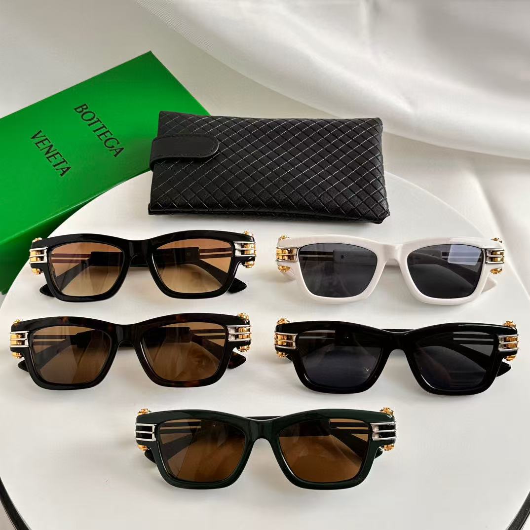 30 May ABF Bottega Veneta D-Frame Acetate, - And-Tone Sunglasses in Black for Men