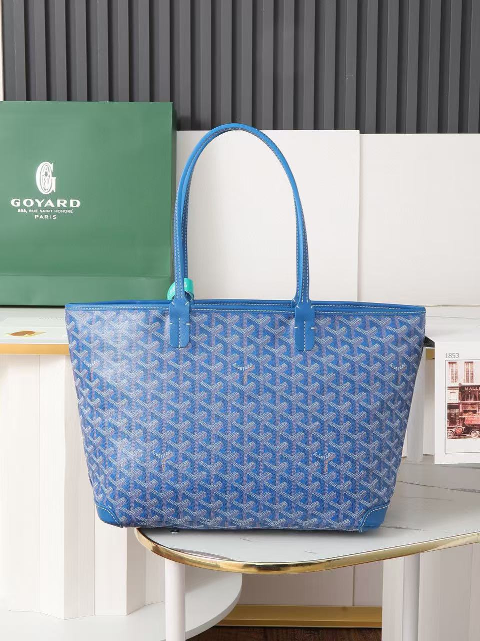 31 May ABF Goyard Voltaire Bag Navy