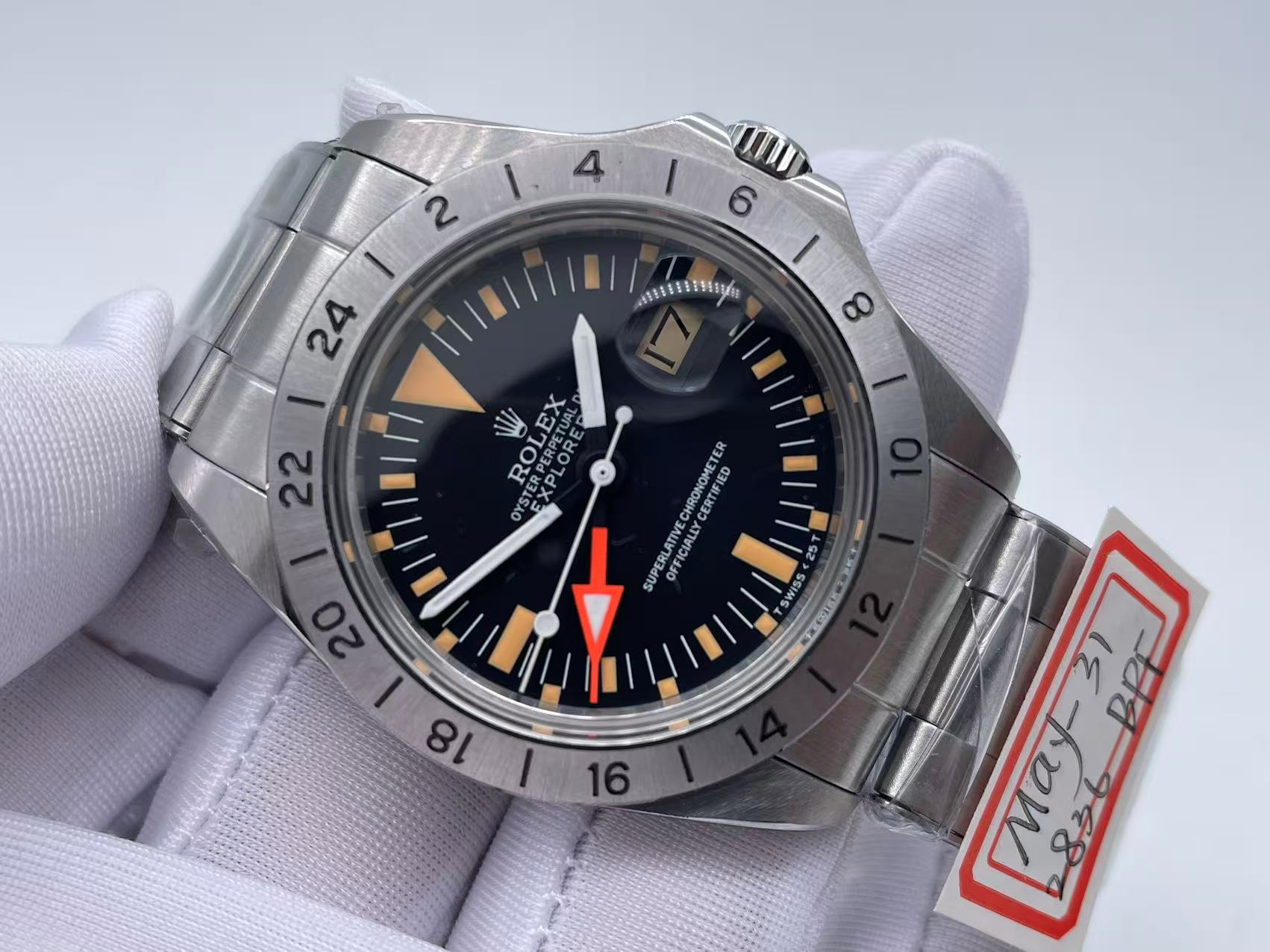 BPF Explorer 2836 Black dial