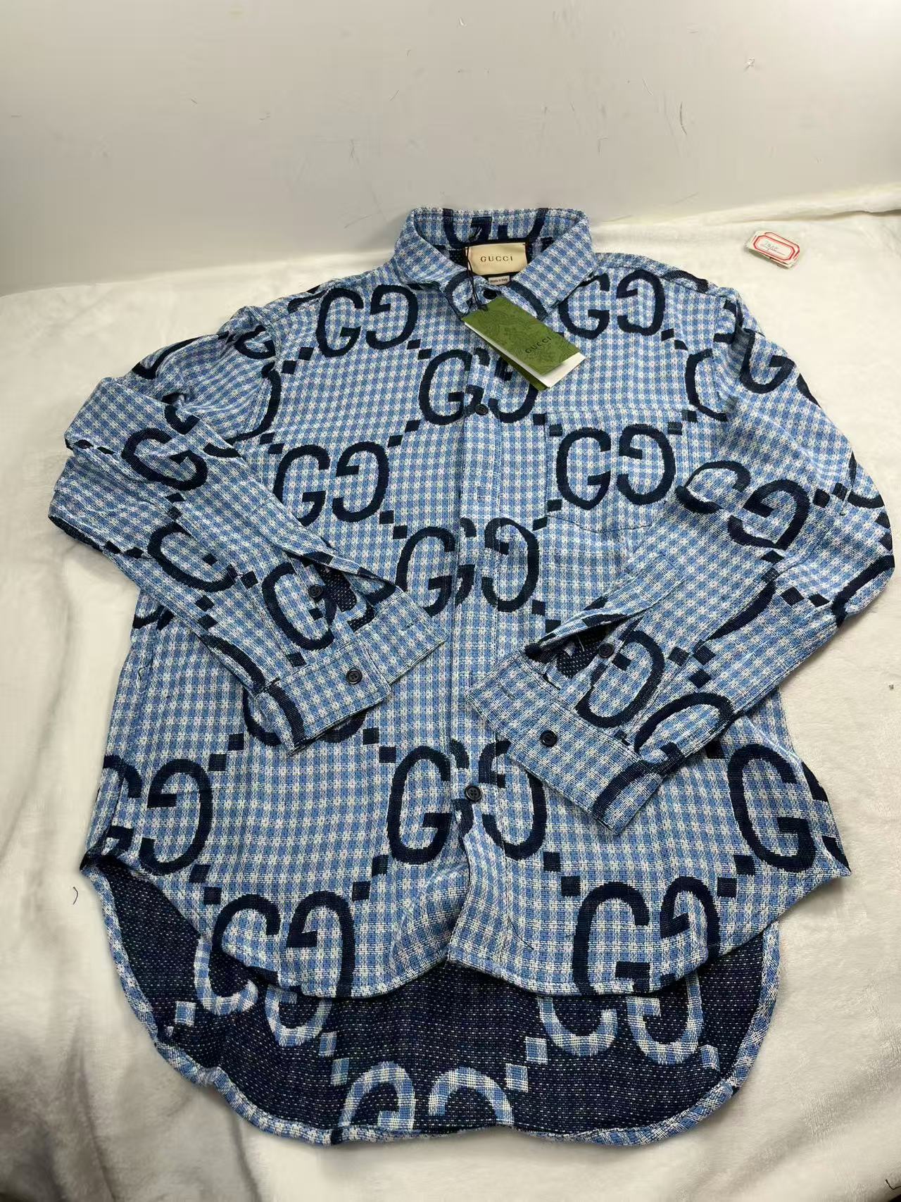 2 Jun ABQ Gucci Macro Wool Shirt