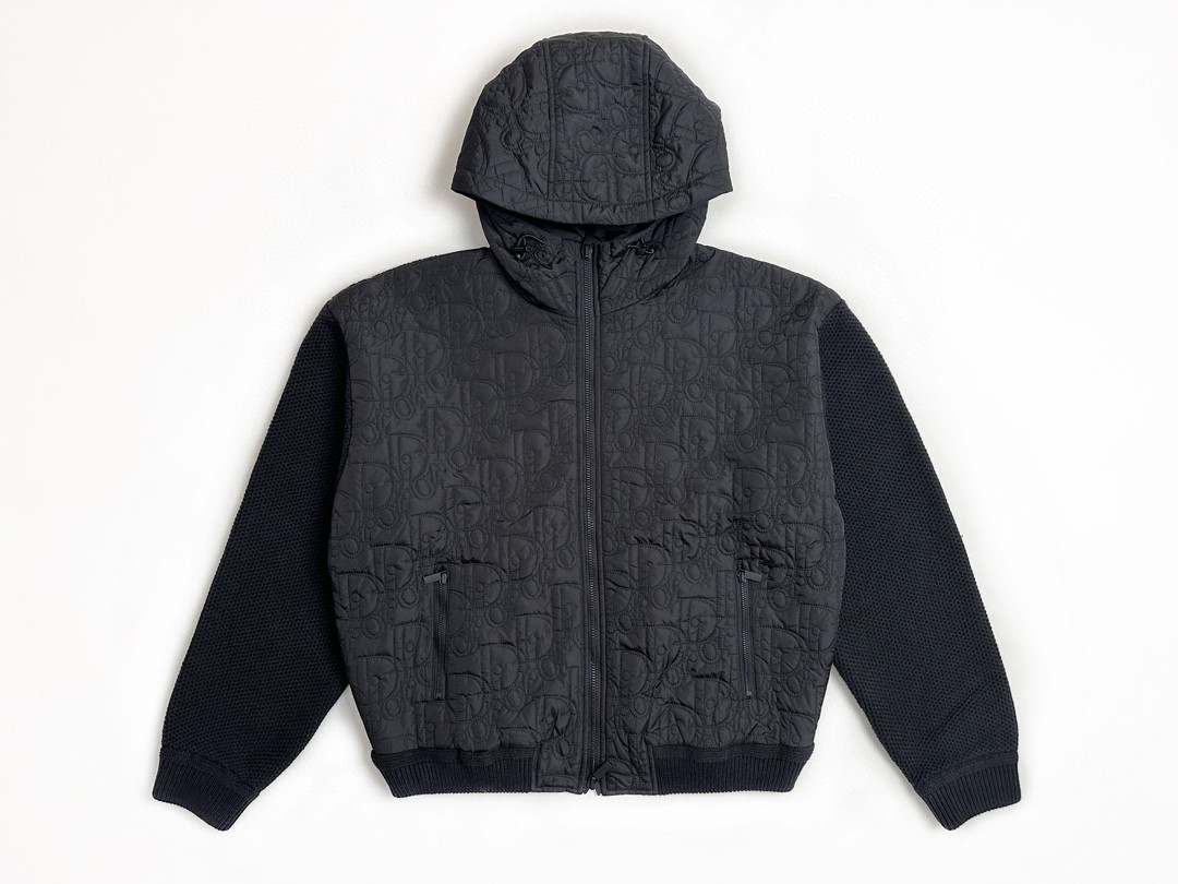 3 Jun ABF Christian Dior Oblique Hooded Blouson Jacket