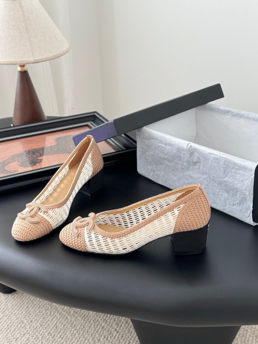 4 Jun ABF Chanel Heeled Sandals for Women