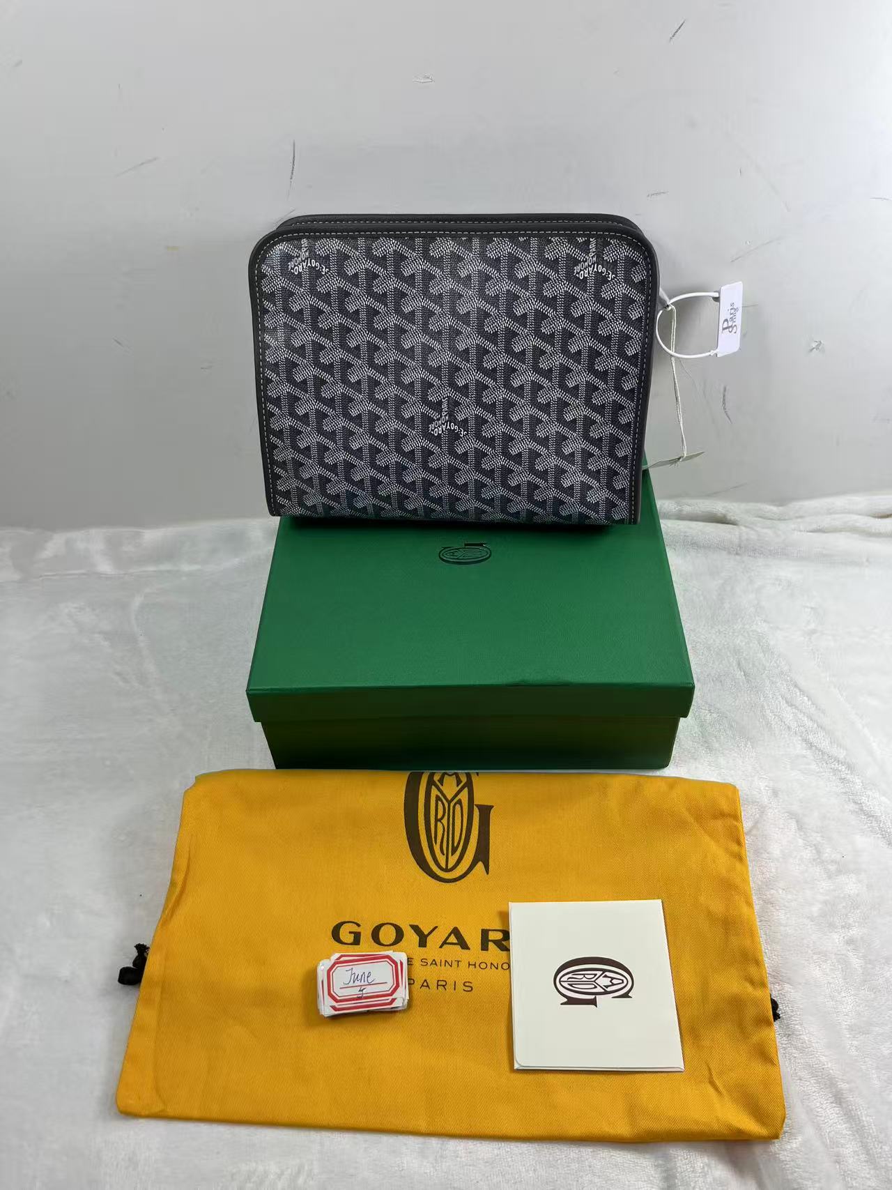 Goyard Goyardine Canvas Jouvence MM Toiletry Pouch