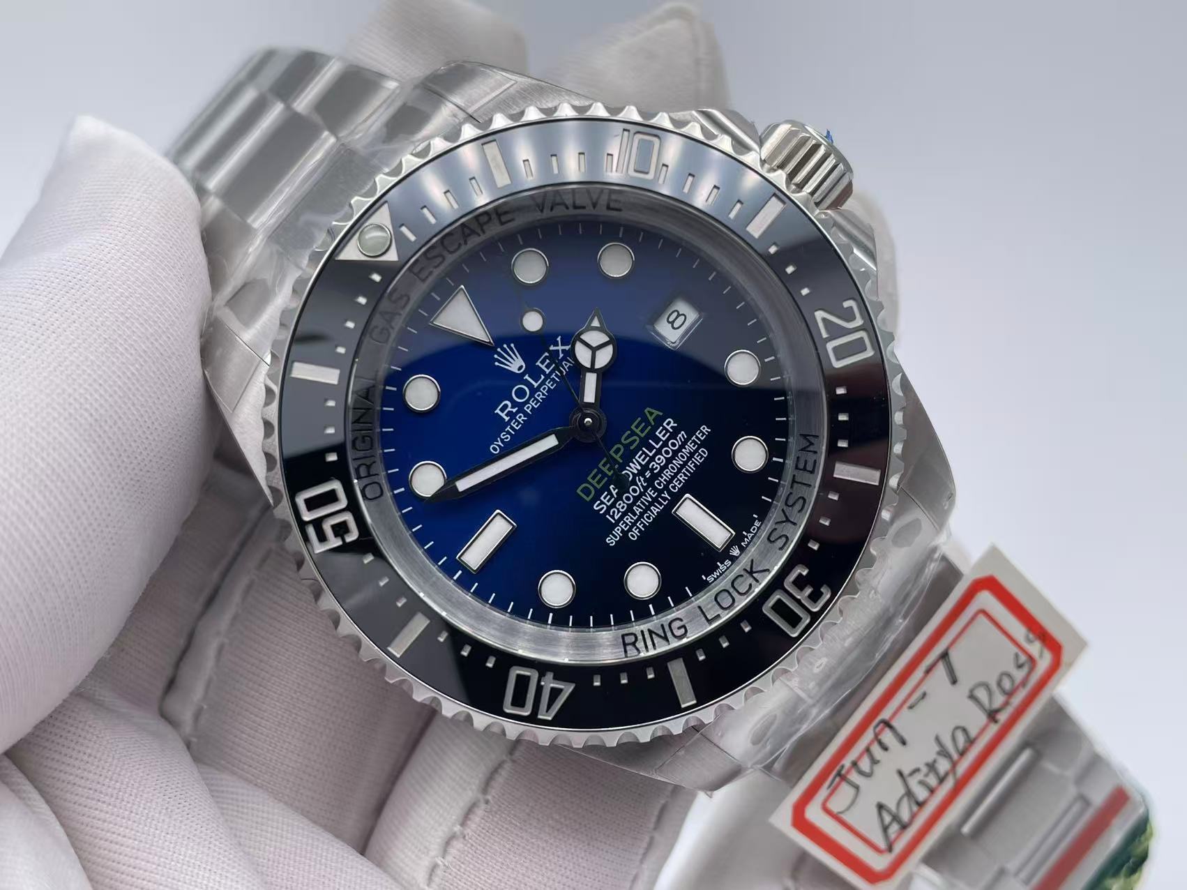 ROLSD0115A - DeepSea Dweller 126660 SS/SS Blue V9F VR3235 $488