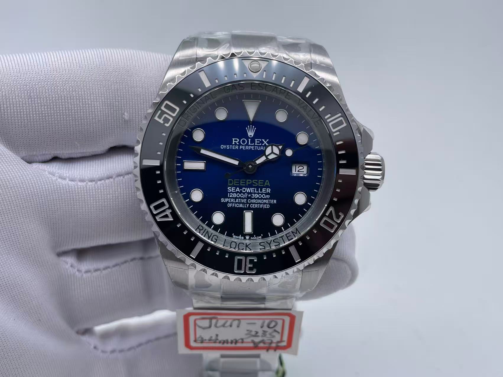 ROLSD0115A - DeepSea Dweller 126660 SS/SS D-Blue V9F VR3235 $488