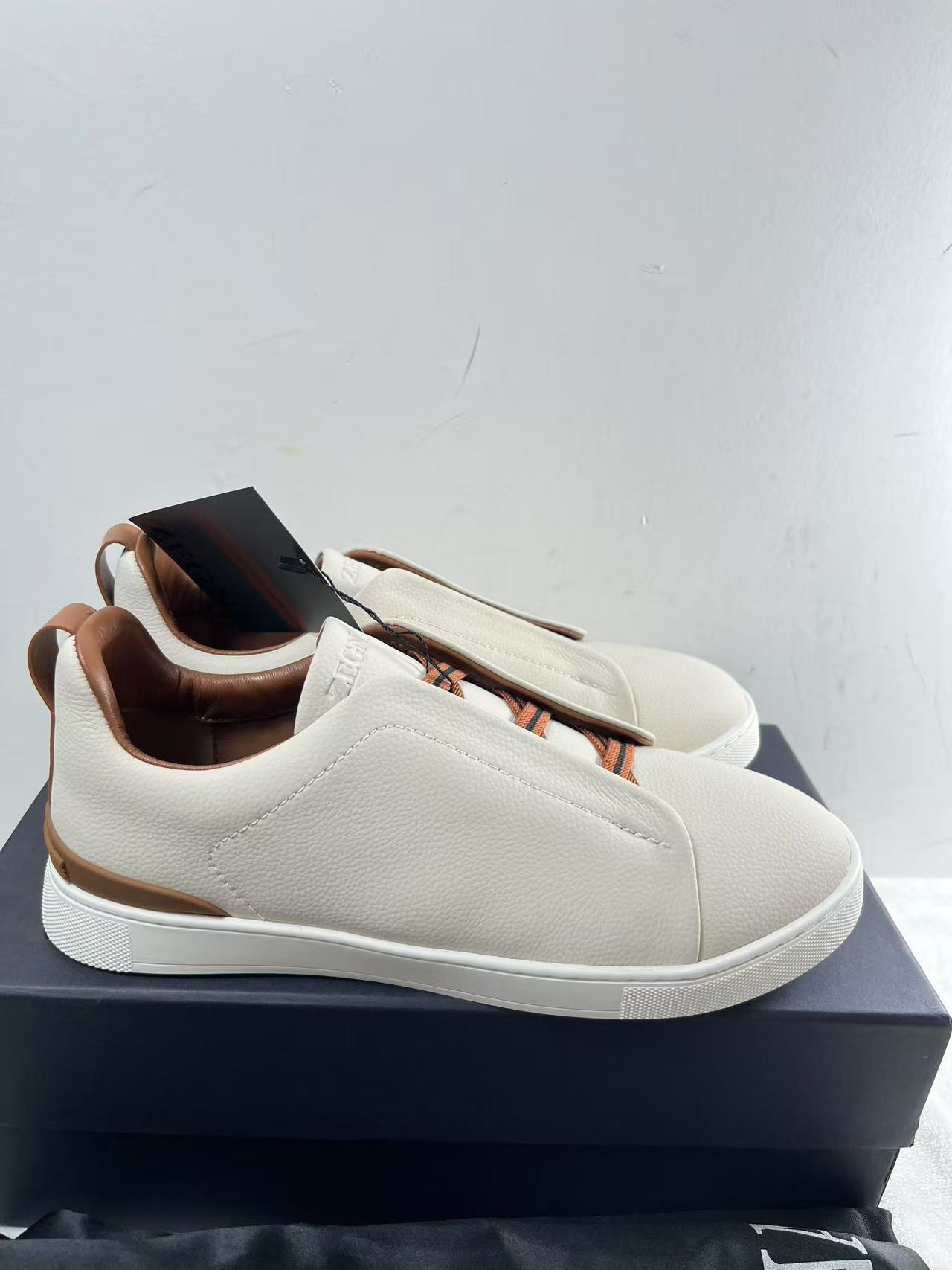 12 June ABQ Zenga Men's distinctive leather shoes