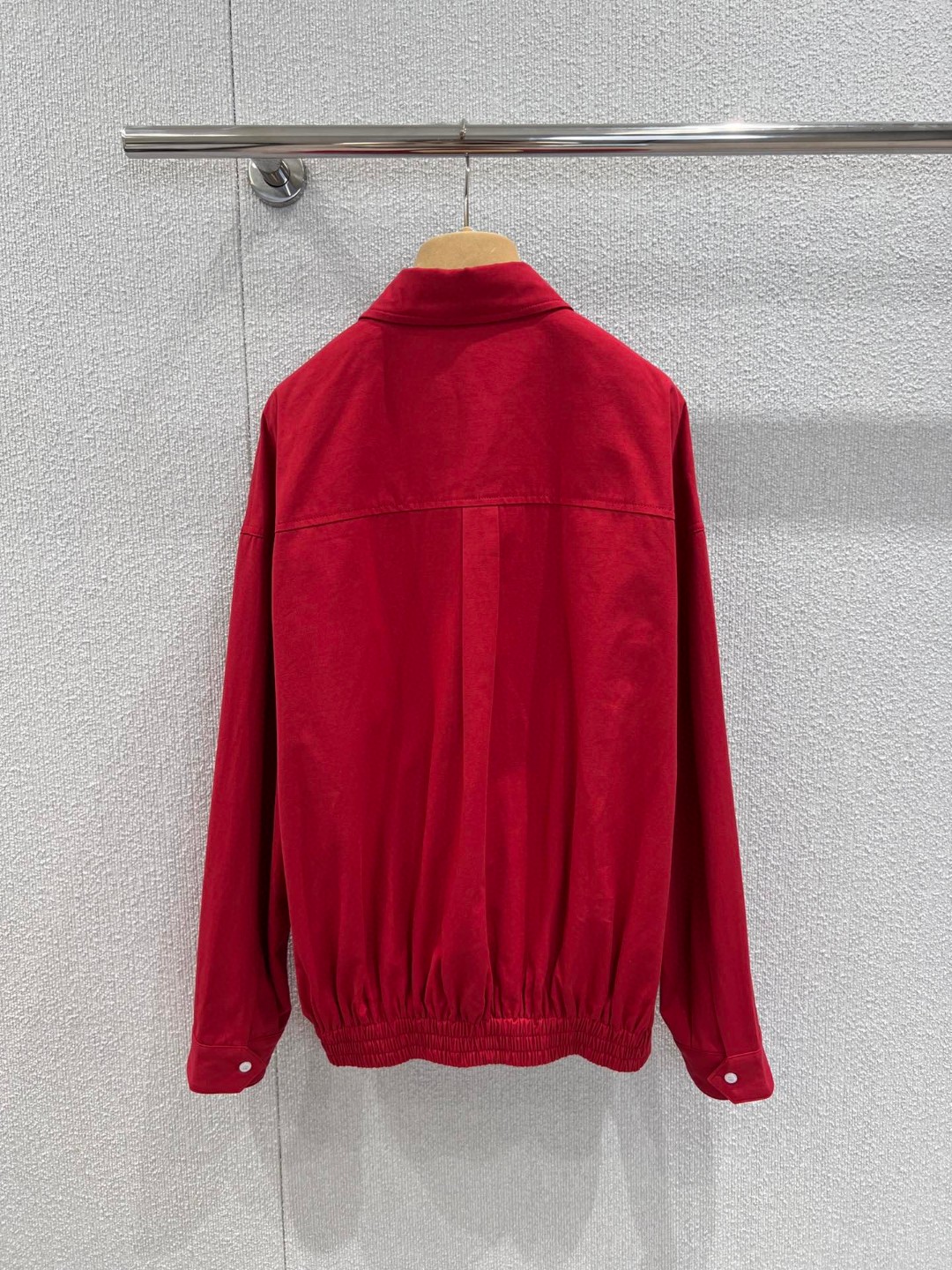 13 June ABF Miu Miu Cotton Jacket Red Tailored Fit