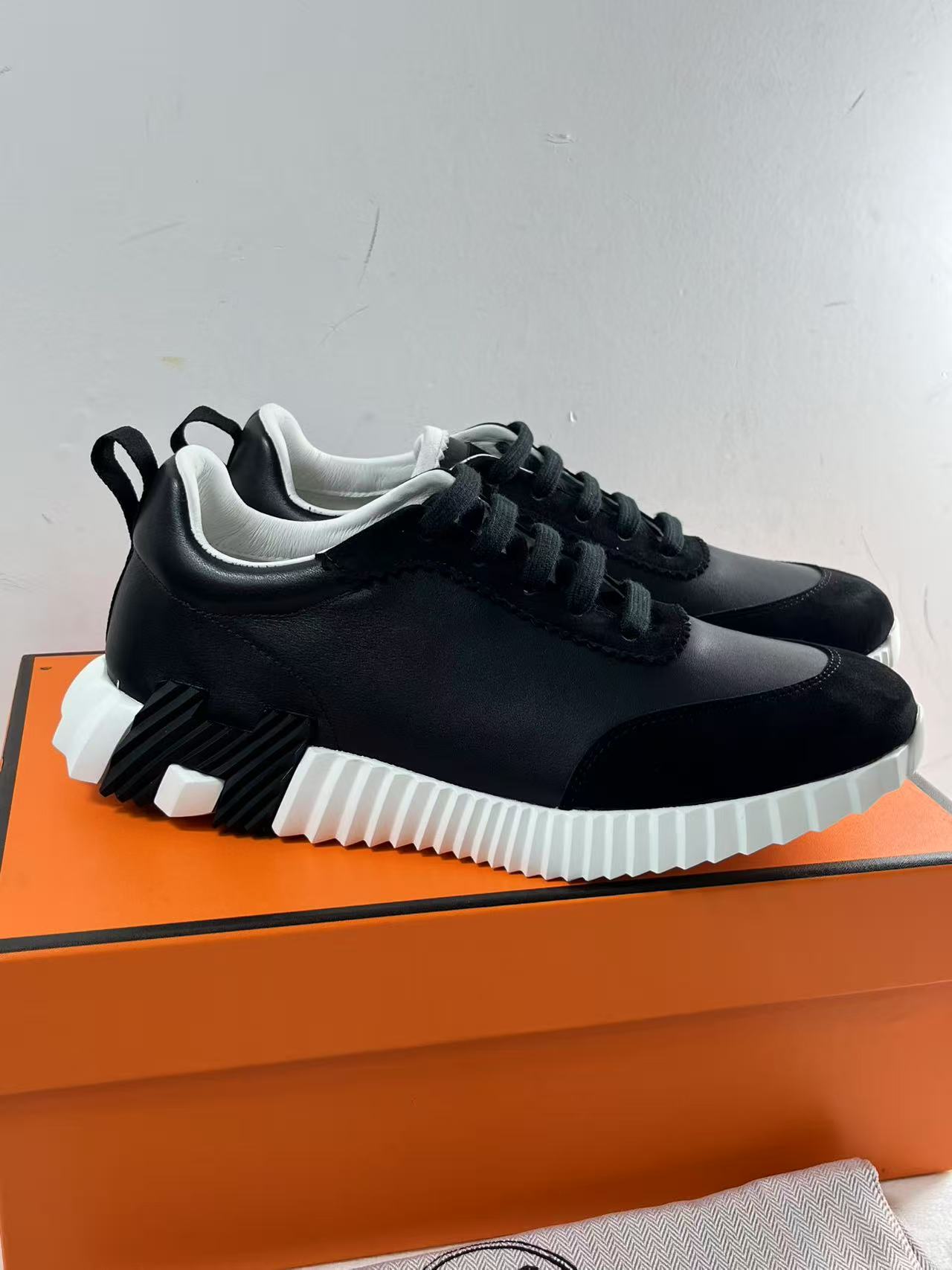 Hermes Bouncing Black sneaker size EU43 mens