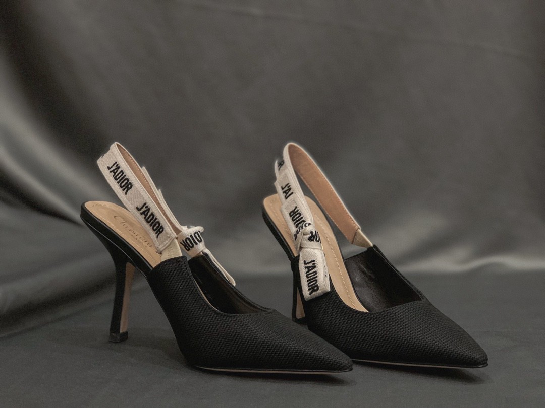 Dior J'Adior Slingback Pump Black Calfskin