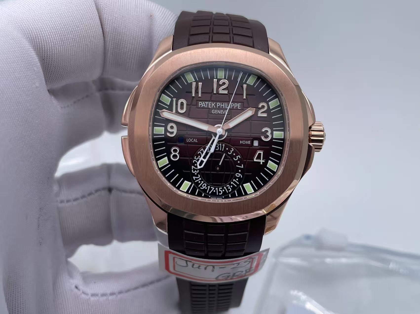 PP0354 - Aquanaut Travel Time 5164A RG/RU Brn GRF V2 MY9015 Mod $438