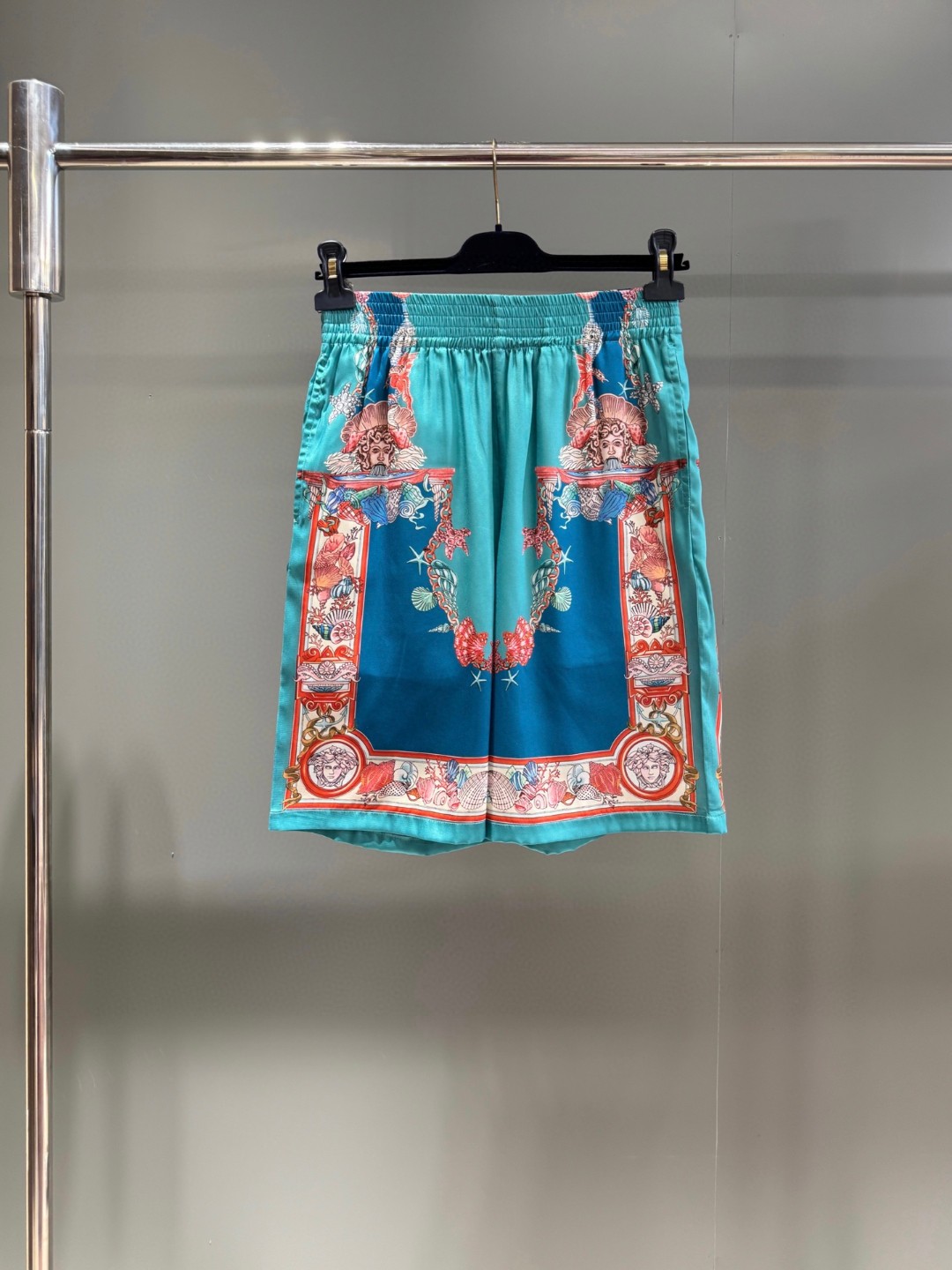 27 June ABF Versace Kids Barocco Kids-print Swim Shorts
