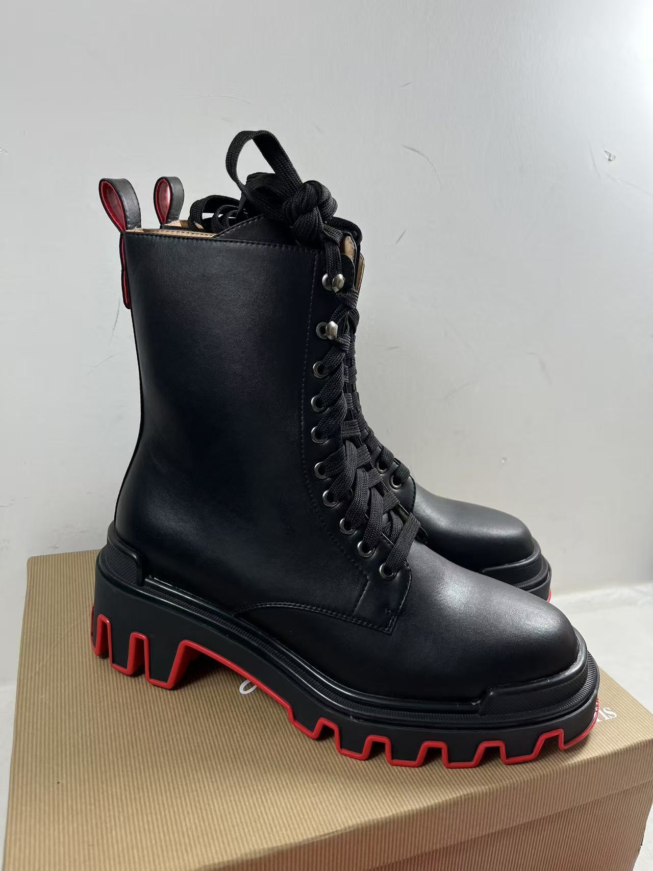31 July ABQ Christian Louboutin Dune Trott Alta Boots