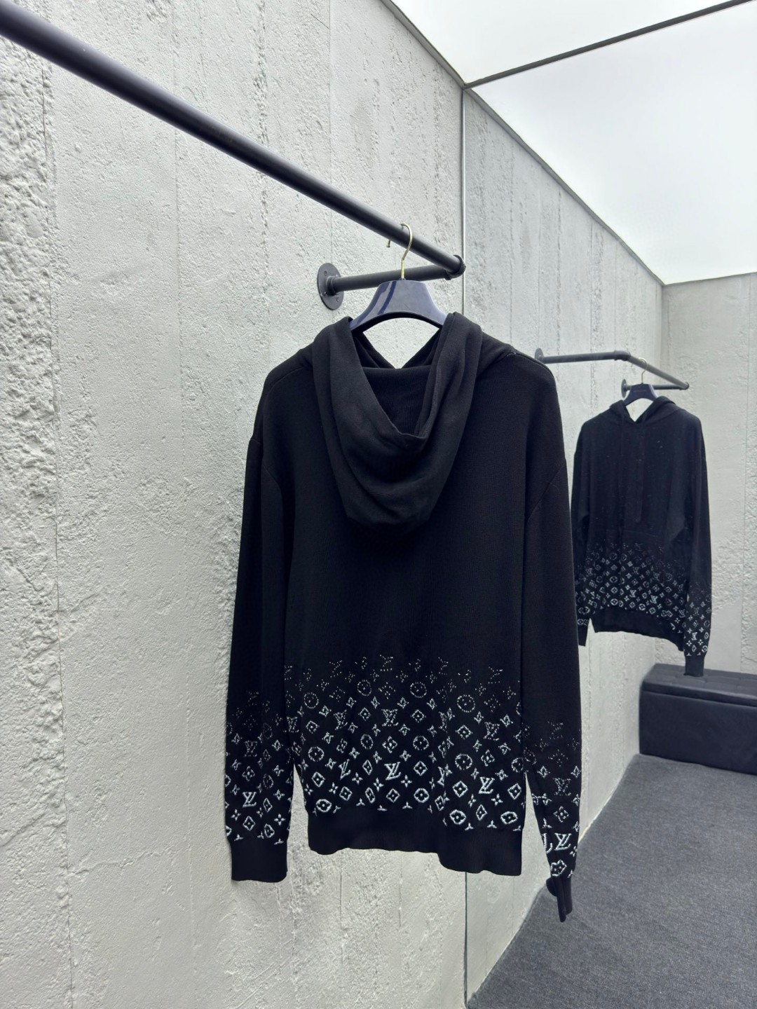 3 July ABF LV Gradient Cotton Hoodie - Men