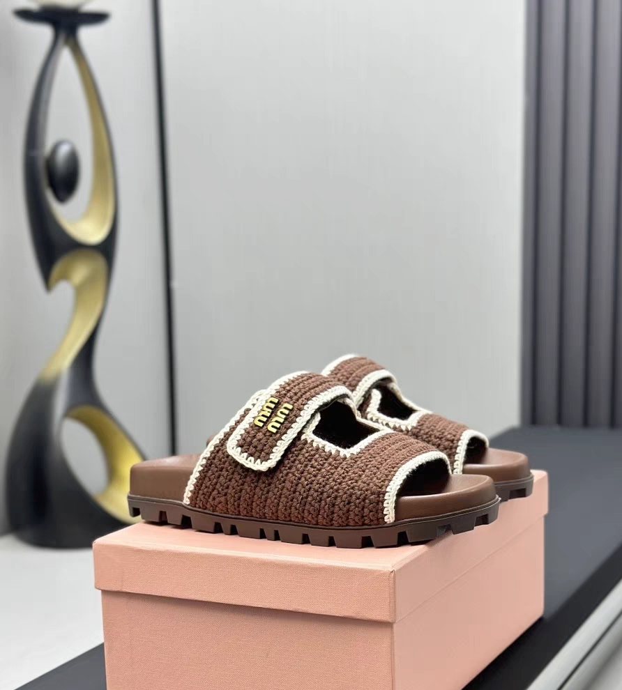 10 July ABF Miu Miu Black Sport Sandal