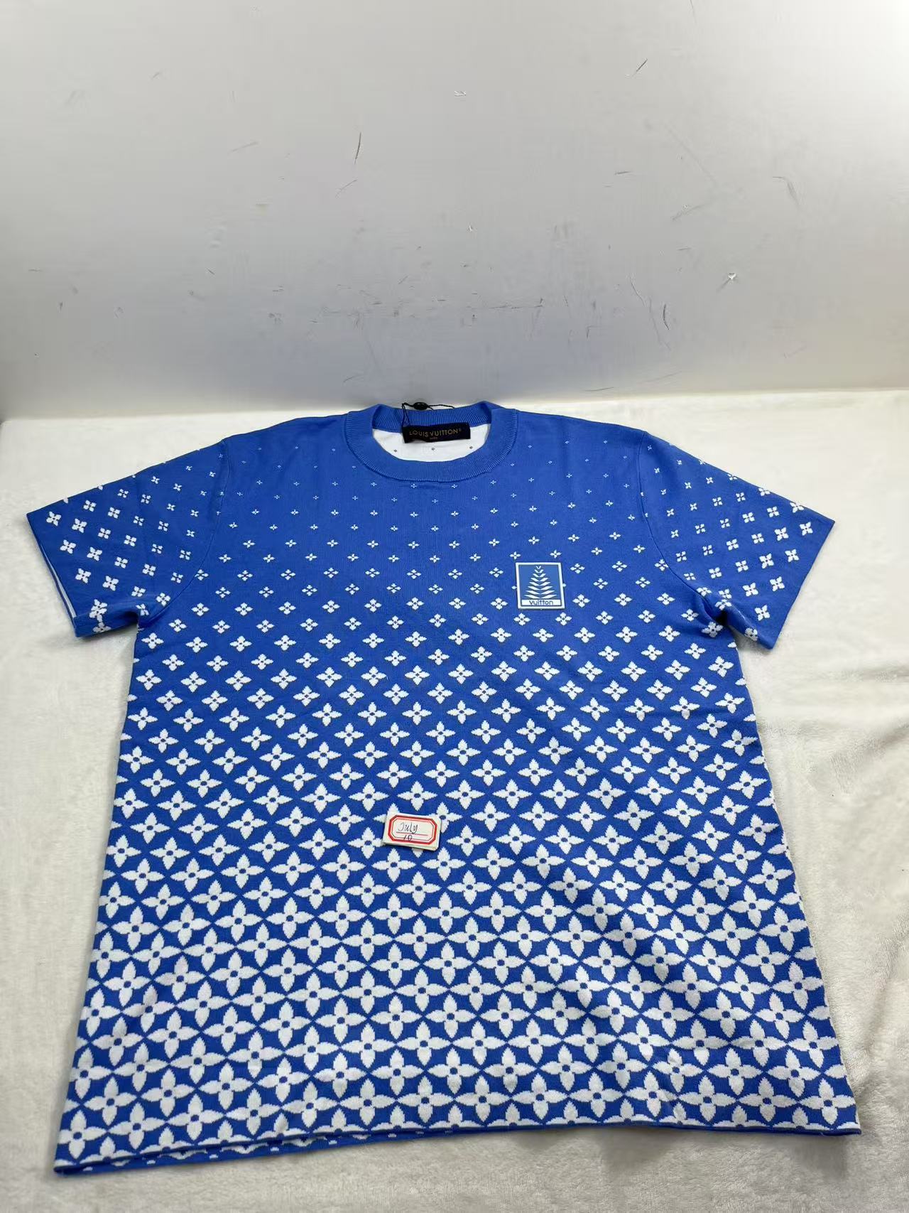 10 July ABQ LV Knitted Cotton T-Shirt