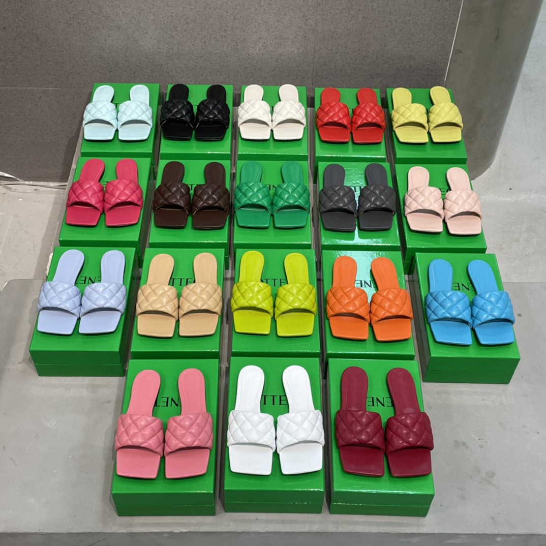 Bottega veneta flip flops all colors