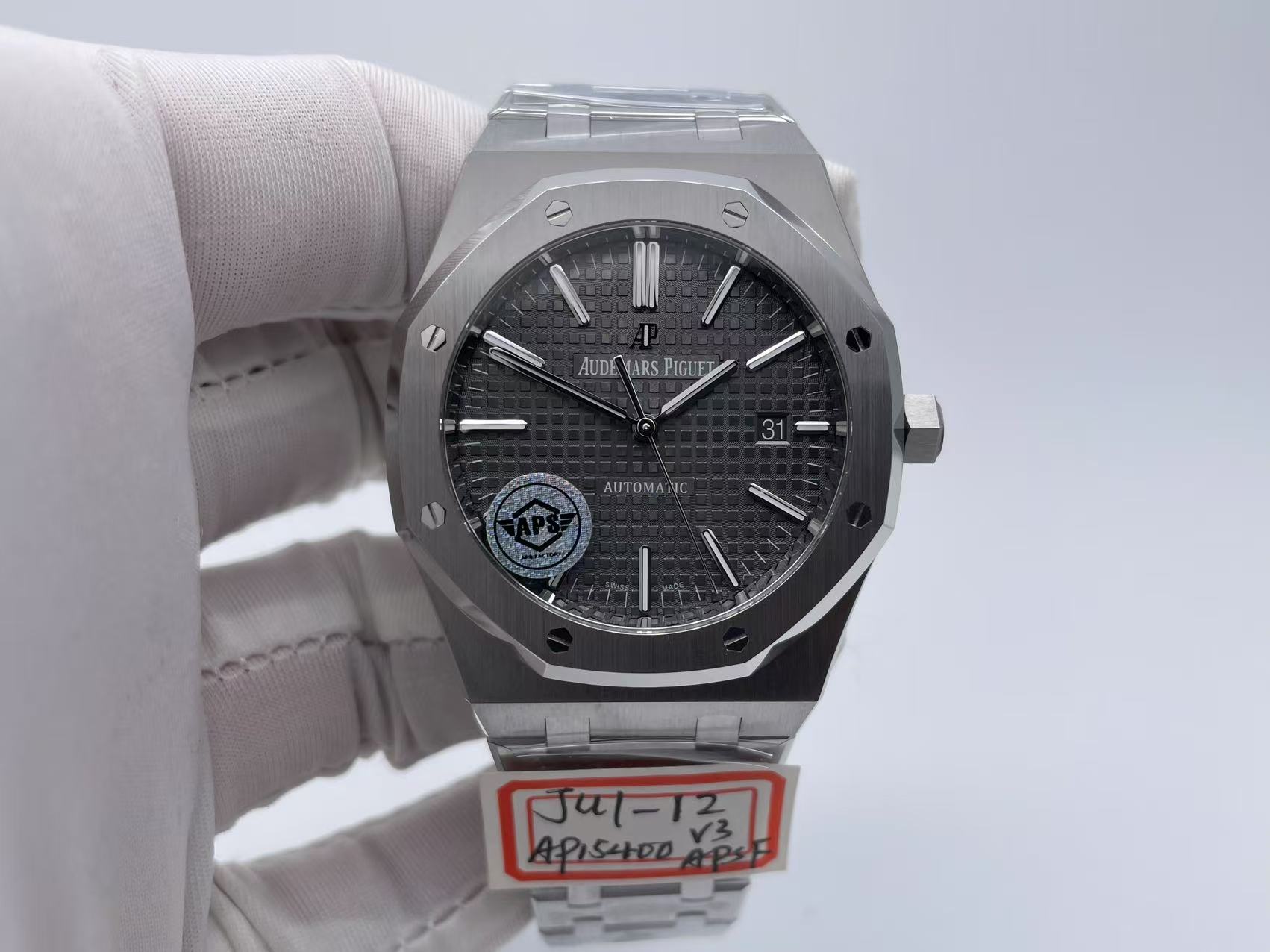 AP0841C - Royal Oak 15400 SS/SS Grey APSF V3 A3120 $508