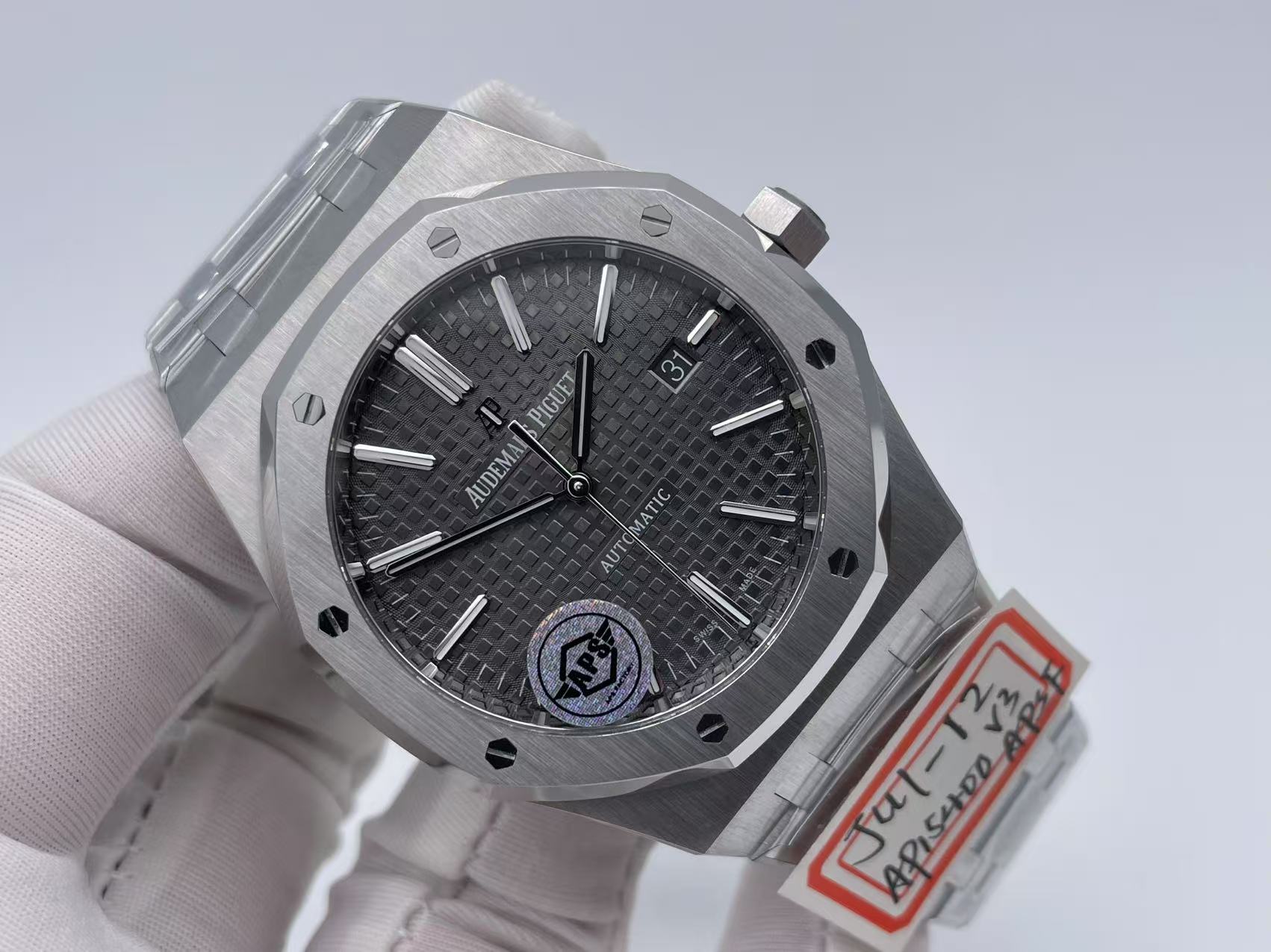 AP0841C - Royal Oak 15400 SS/SS Grey APSF V3 A3120 $508
