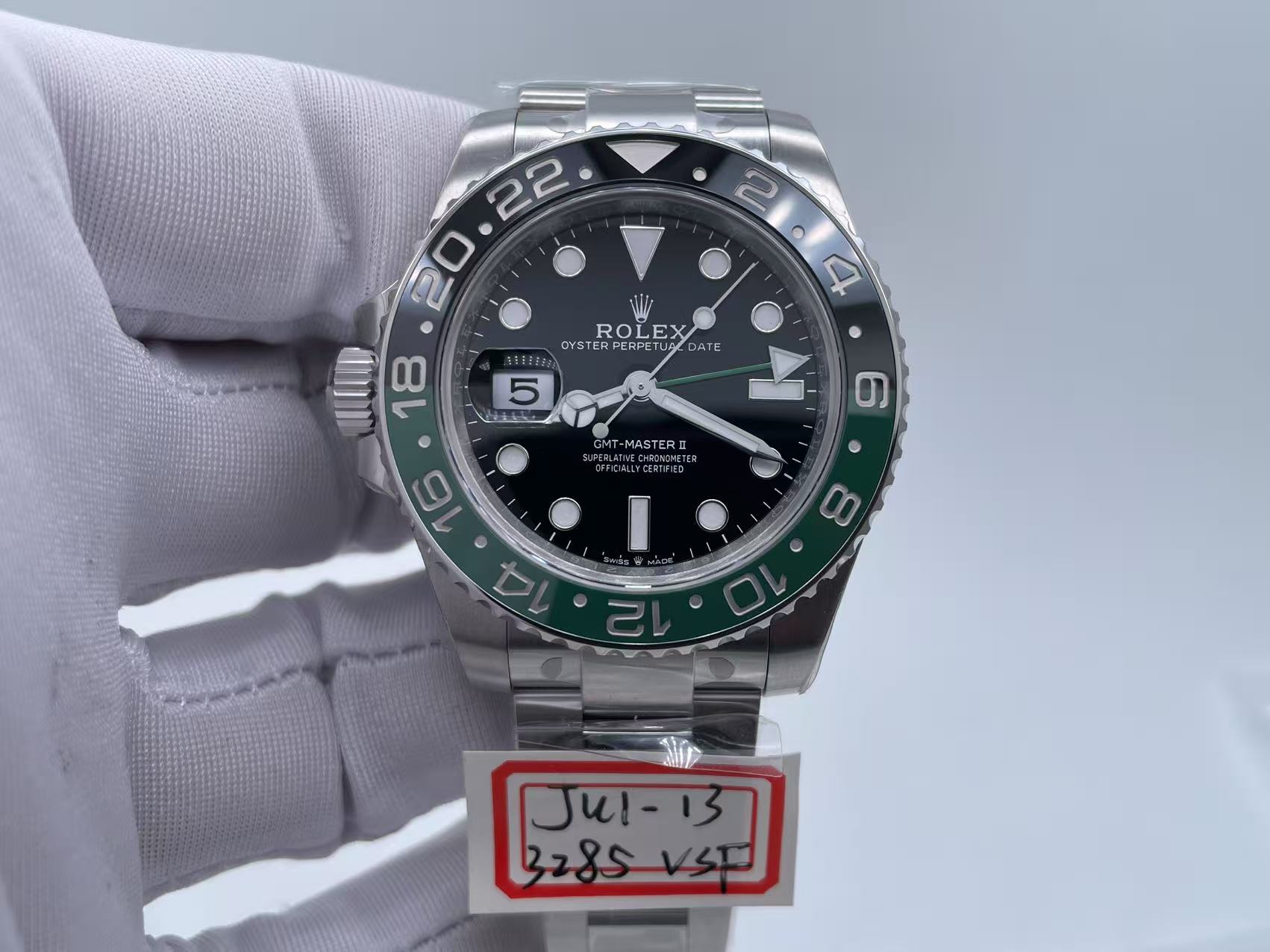 ROLGMT0354 - GMT II 126729VTNR 904L Oys SS/SS Blk VSF DD3285 $608