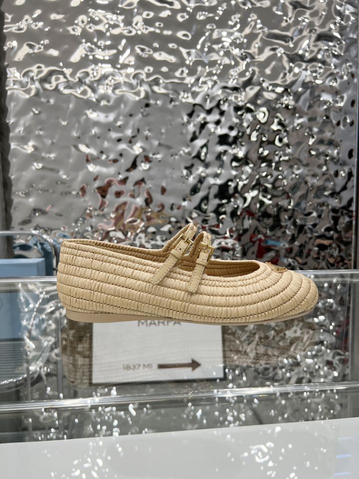 18 July ABF Prada Crochet ballerinas for Women
