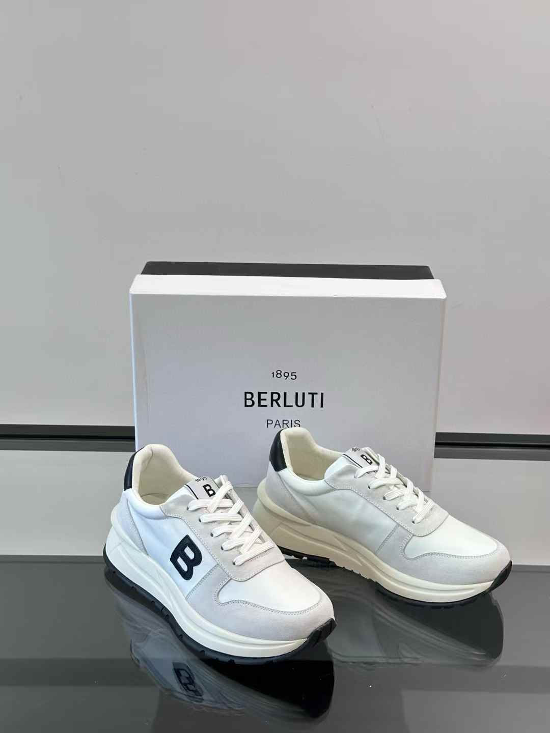 Berluti Shoes White