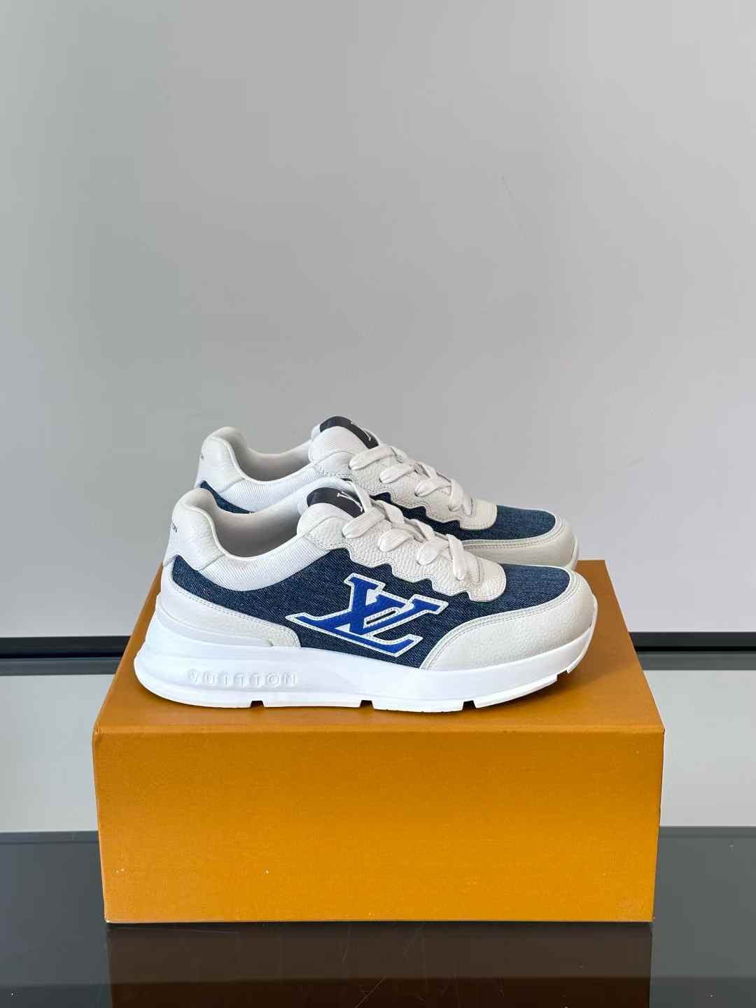 LV Shoes Blue