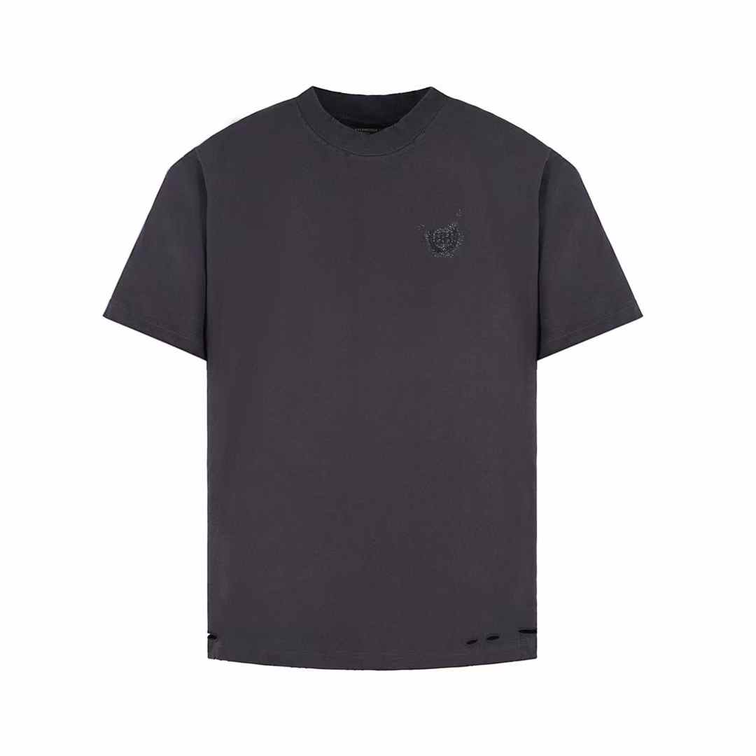 Balenciaga Nail Polish Black T-shirt