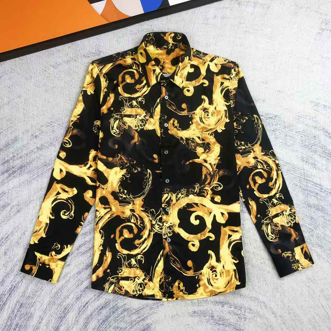 Versace Shirt Yellow