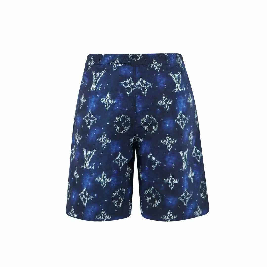 LV Shorts Monogram Blue